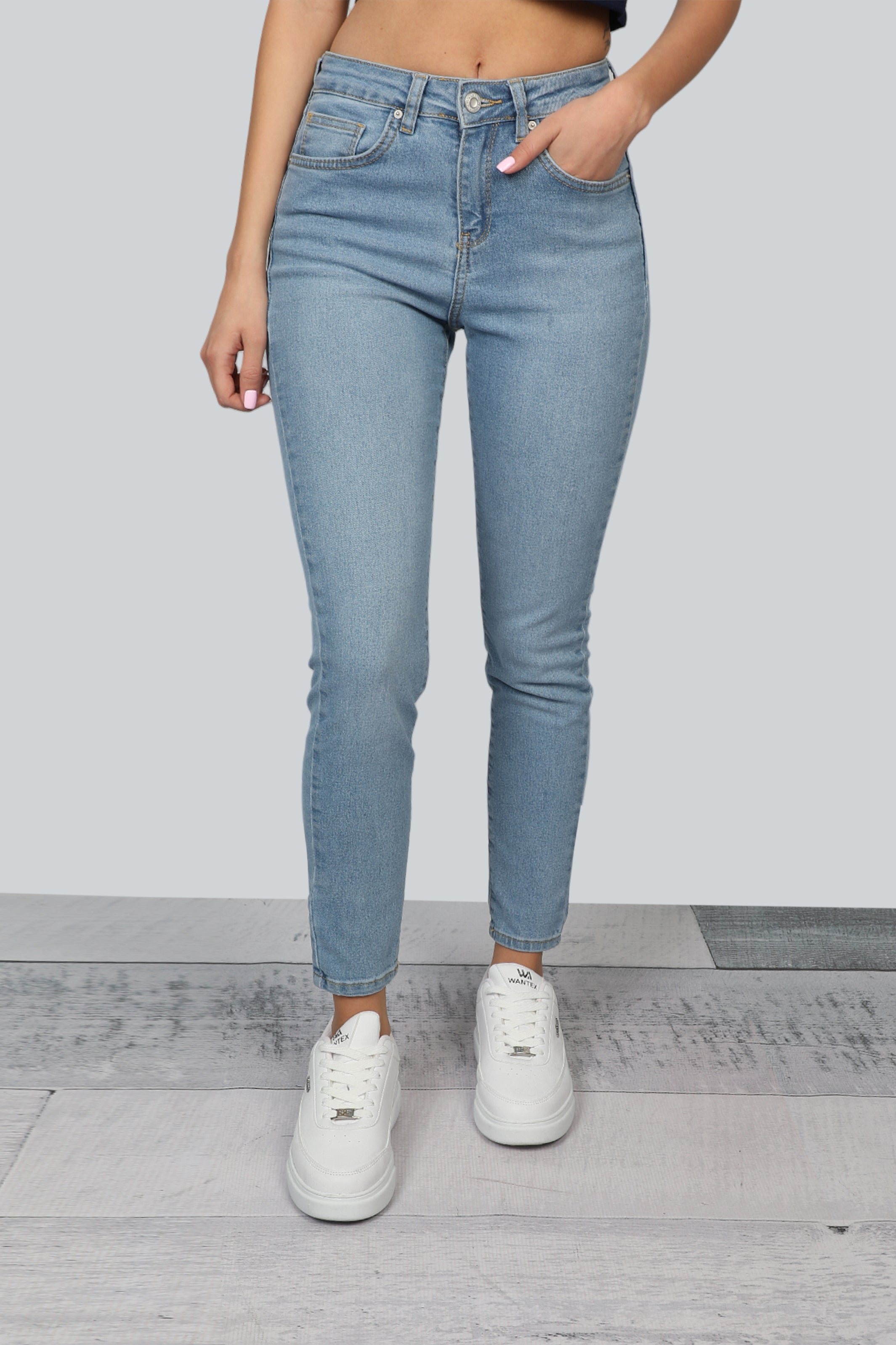 Women Blue Skinny Jeans