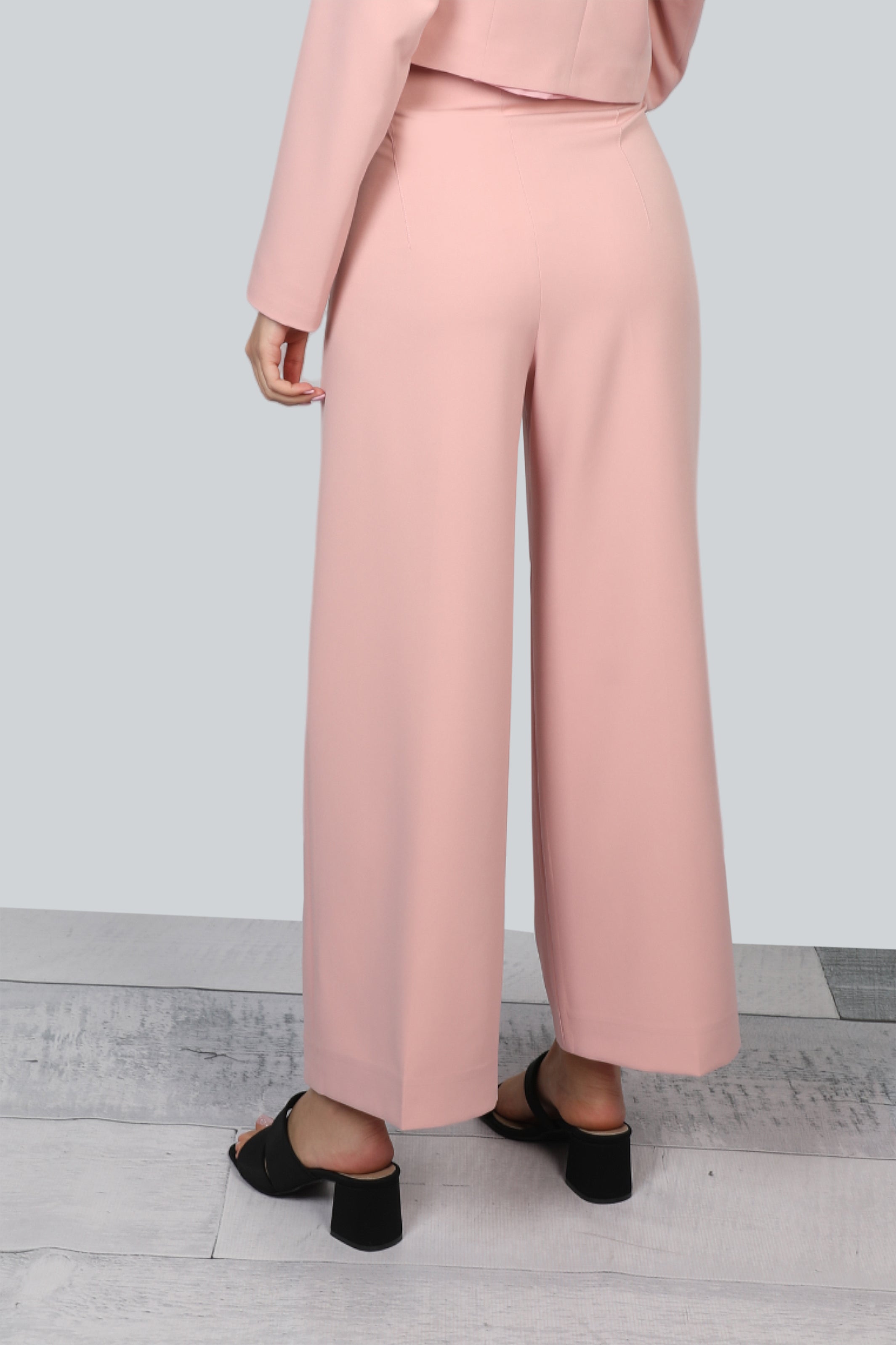 Classy Pink High Waist Pants