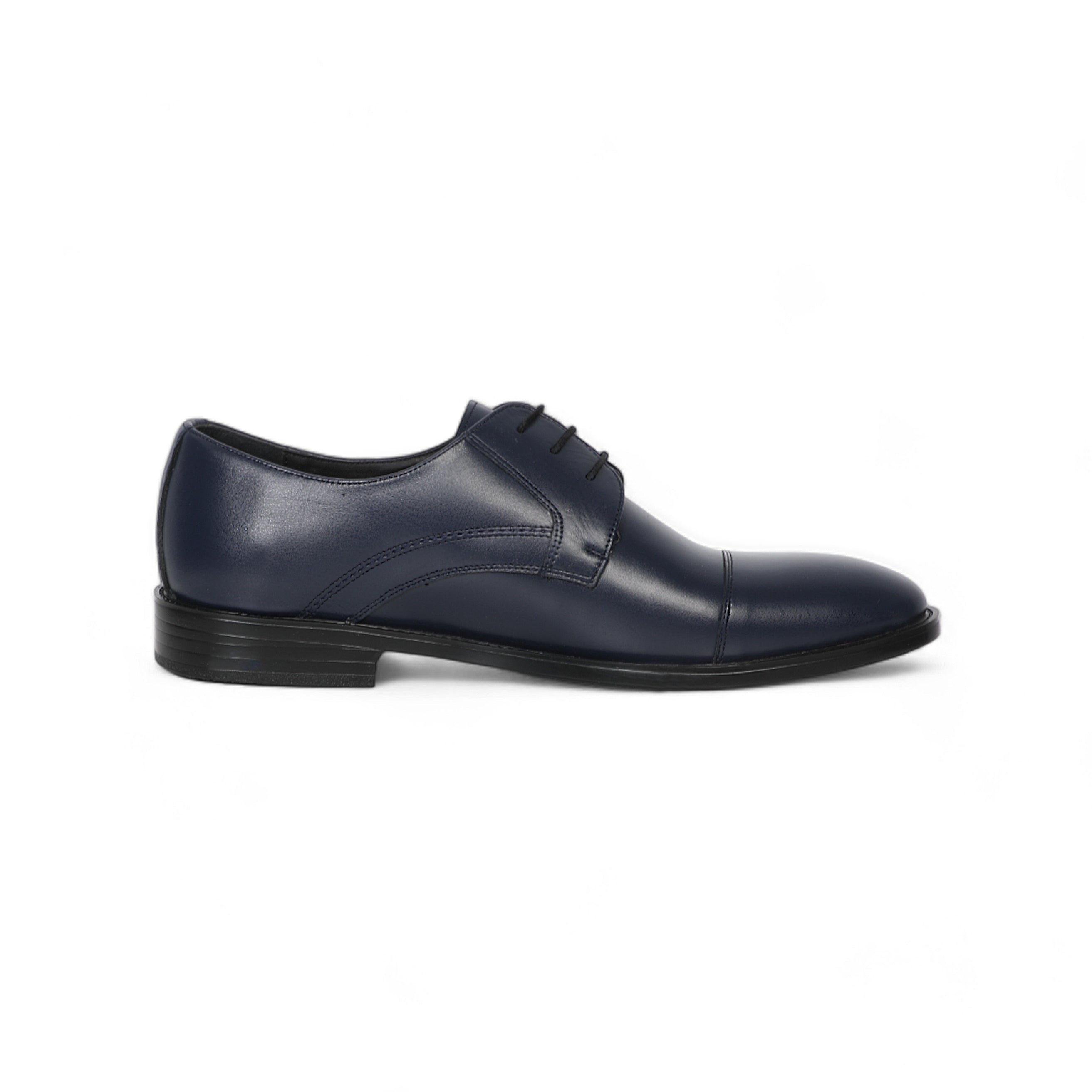 Classic Navy Leather Shoes