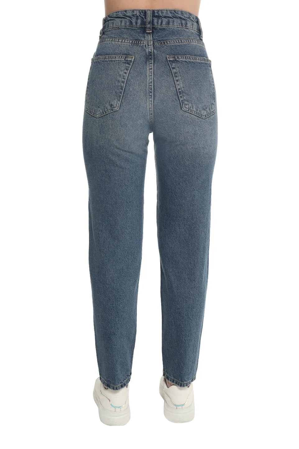 Mom-Fit Dark Blue Stylish jeans