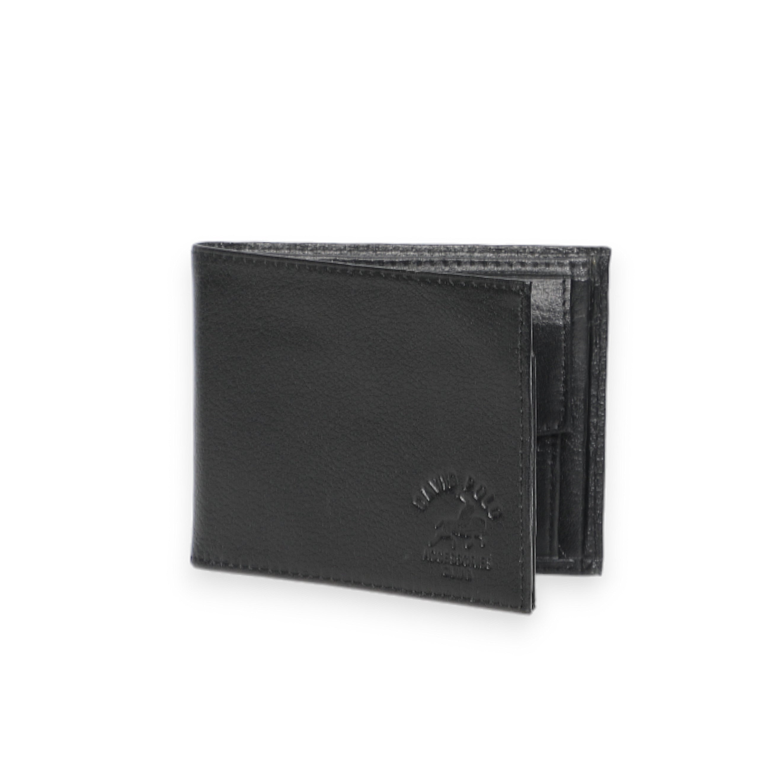 Men Black wallet with several layers