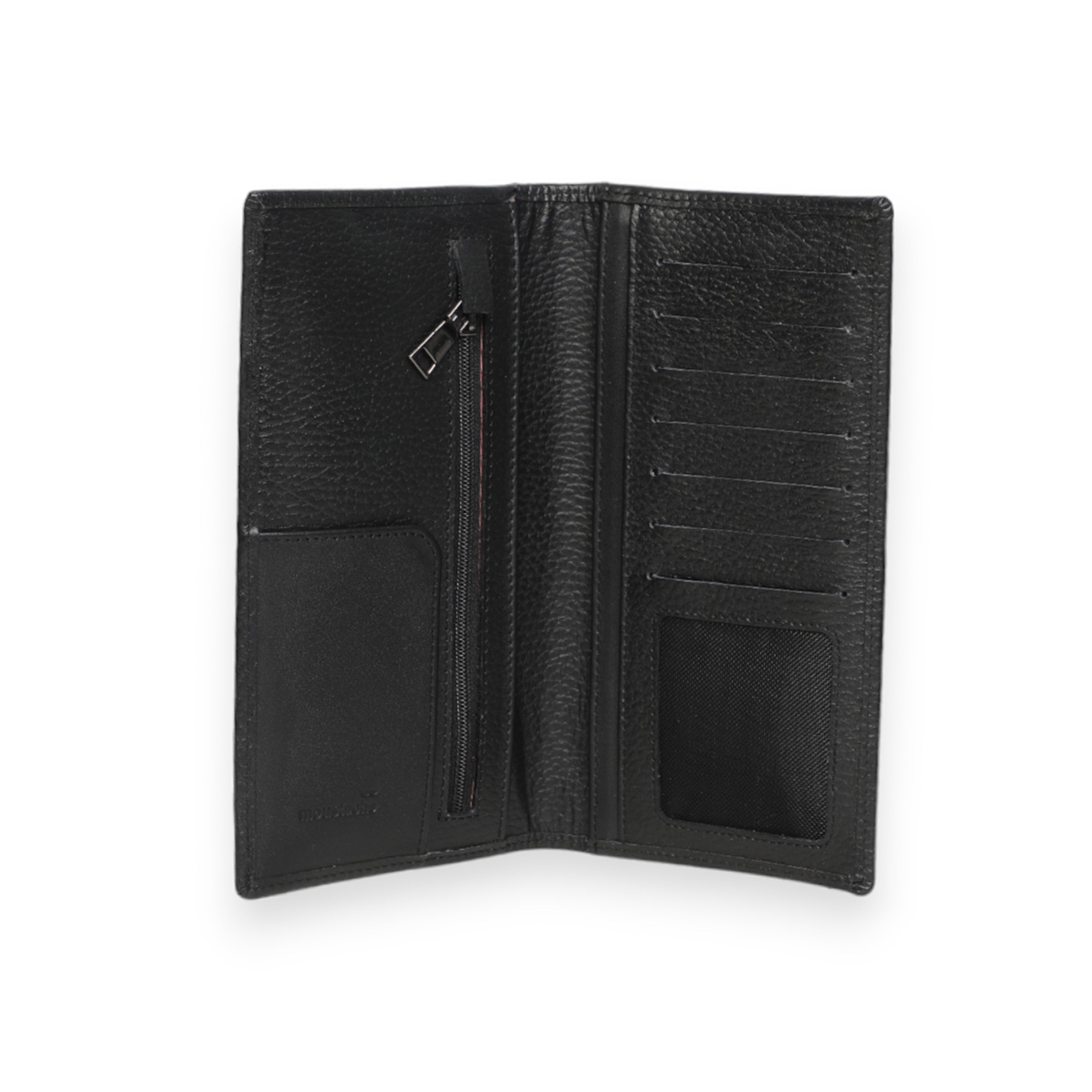 Men Black  Leather Wallet