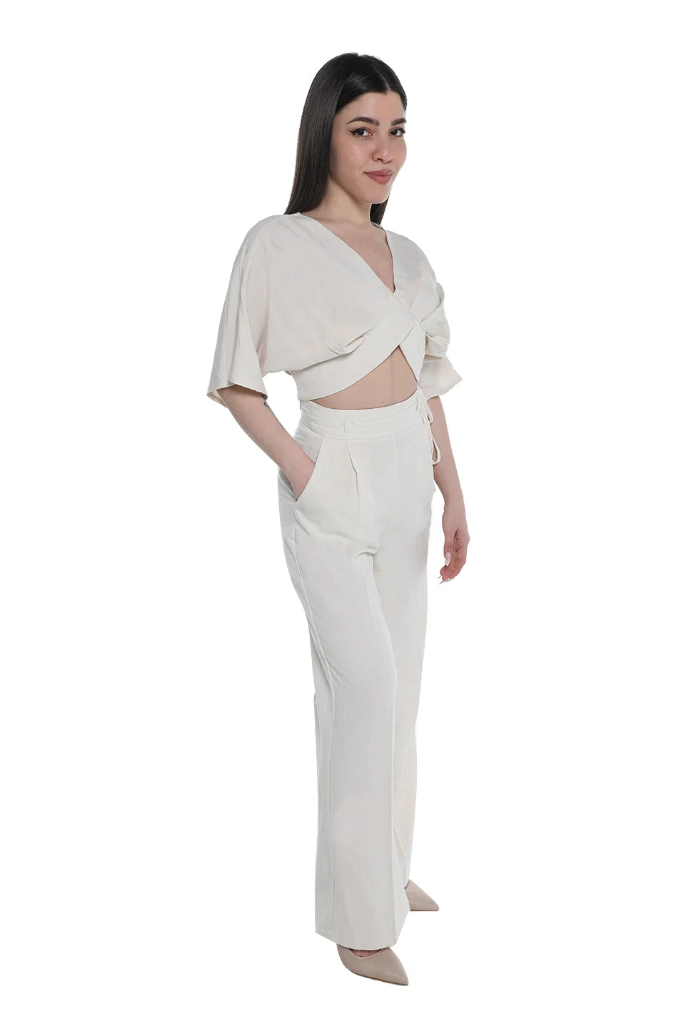Pant & Top Stylish Beige Set
