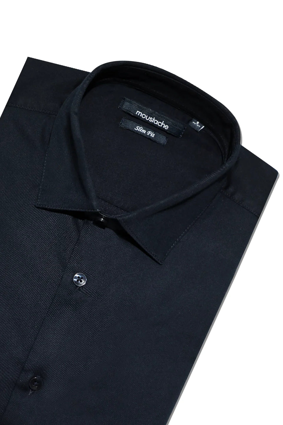 Navy Casual Shirt With Button To Close