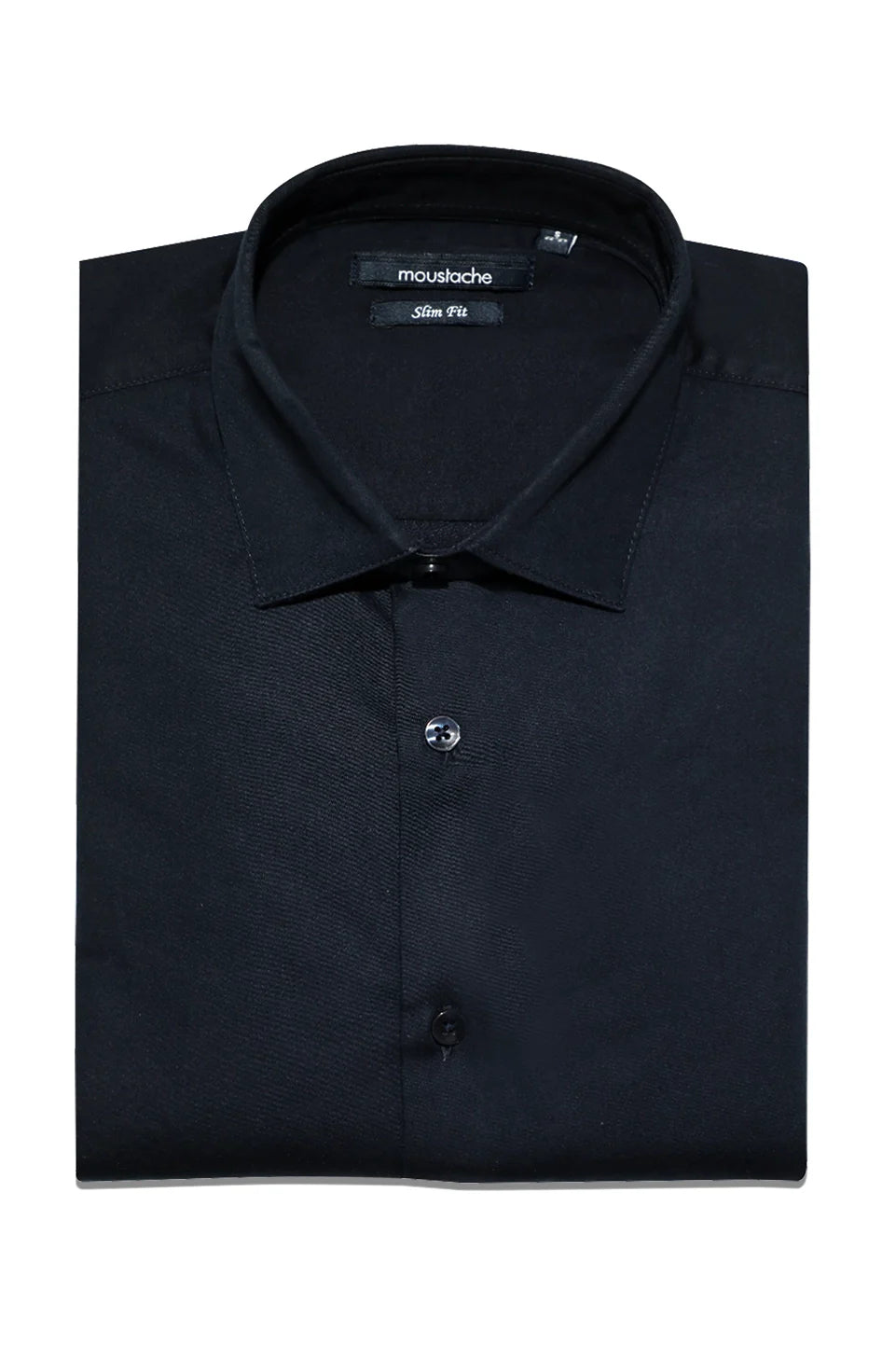 Navy Casual Shirt With Button To Close