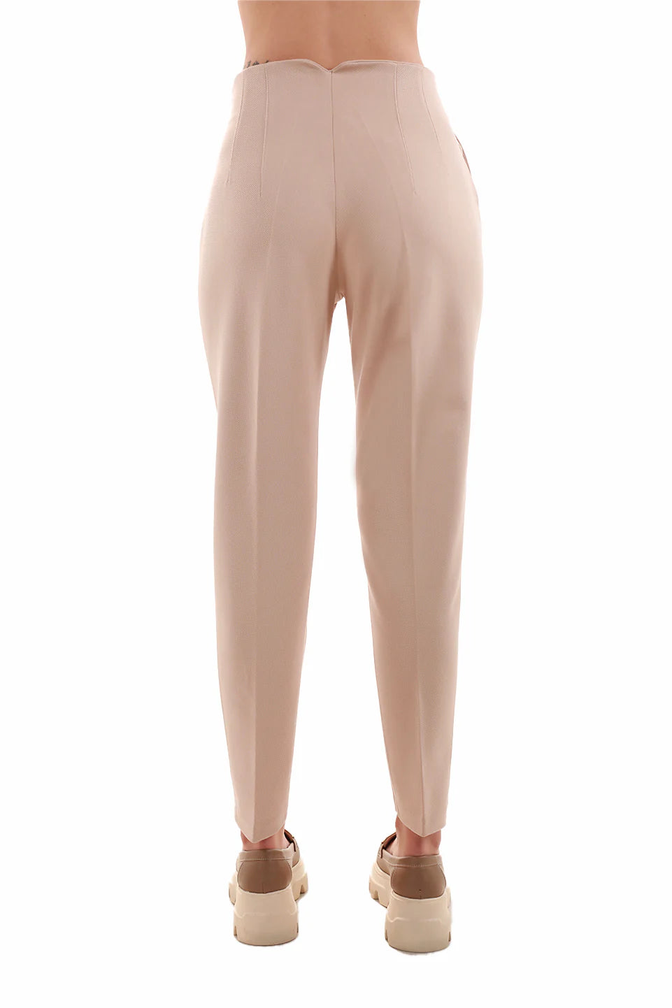 Classy Beige Pant with Side Button design