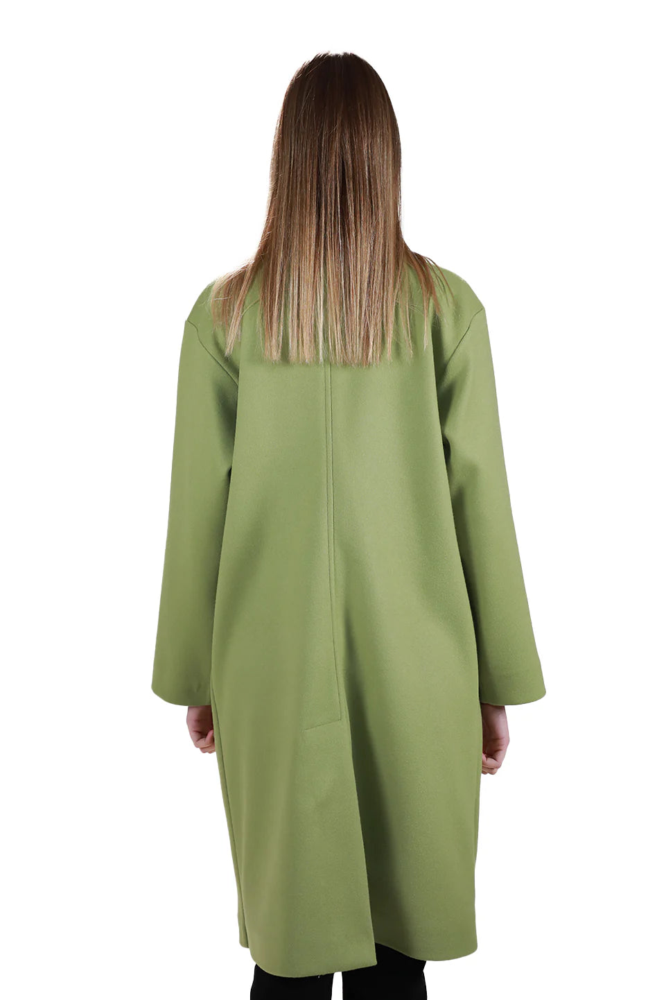 Green Length Knee Coat