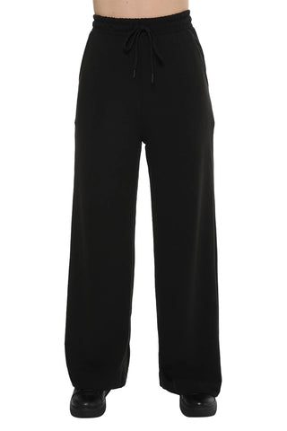 Black Wide Leg Sweatpants