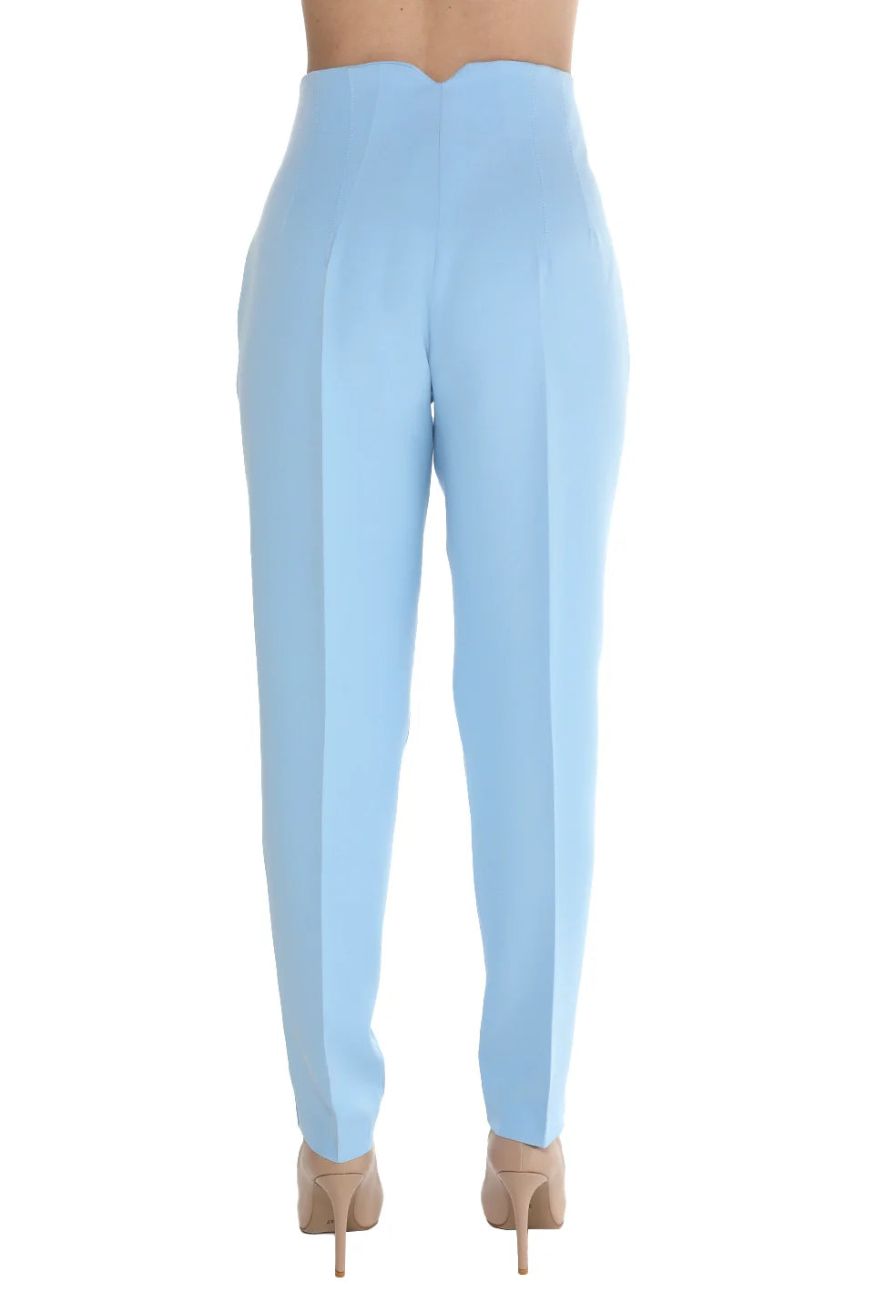 Classic High Waist Blue Pant