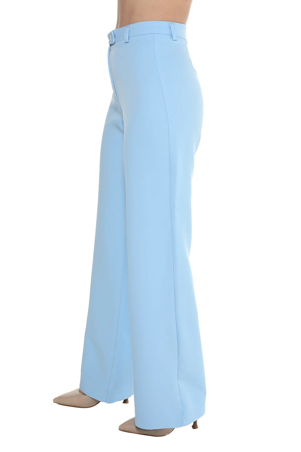Loose Fit Classy Blue Pant