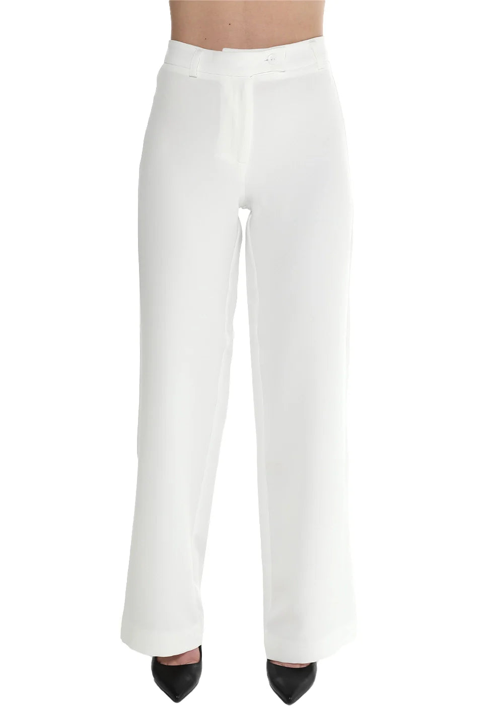 Loose Fit Classy White Pant