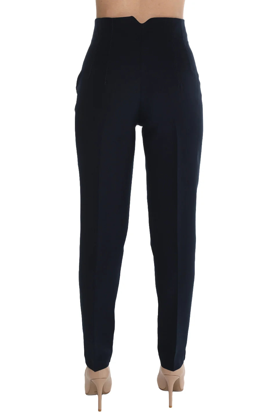 Classic High Waist Navy Pant