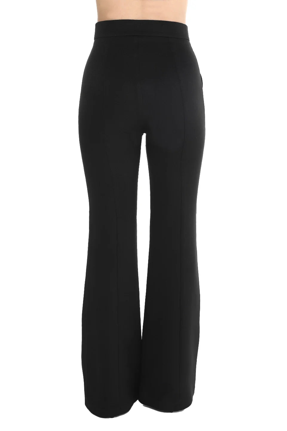 Flare Black Classy Pant With Side Pocket