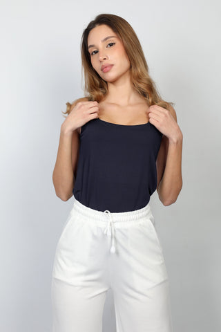 Short Sleeve Navy Basic