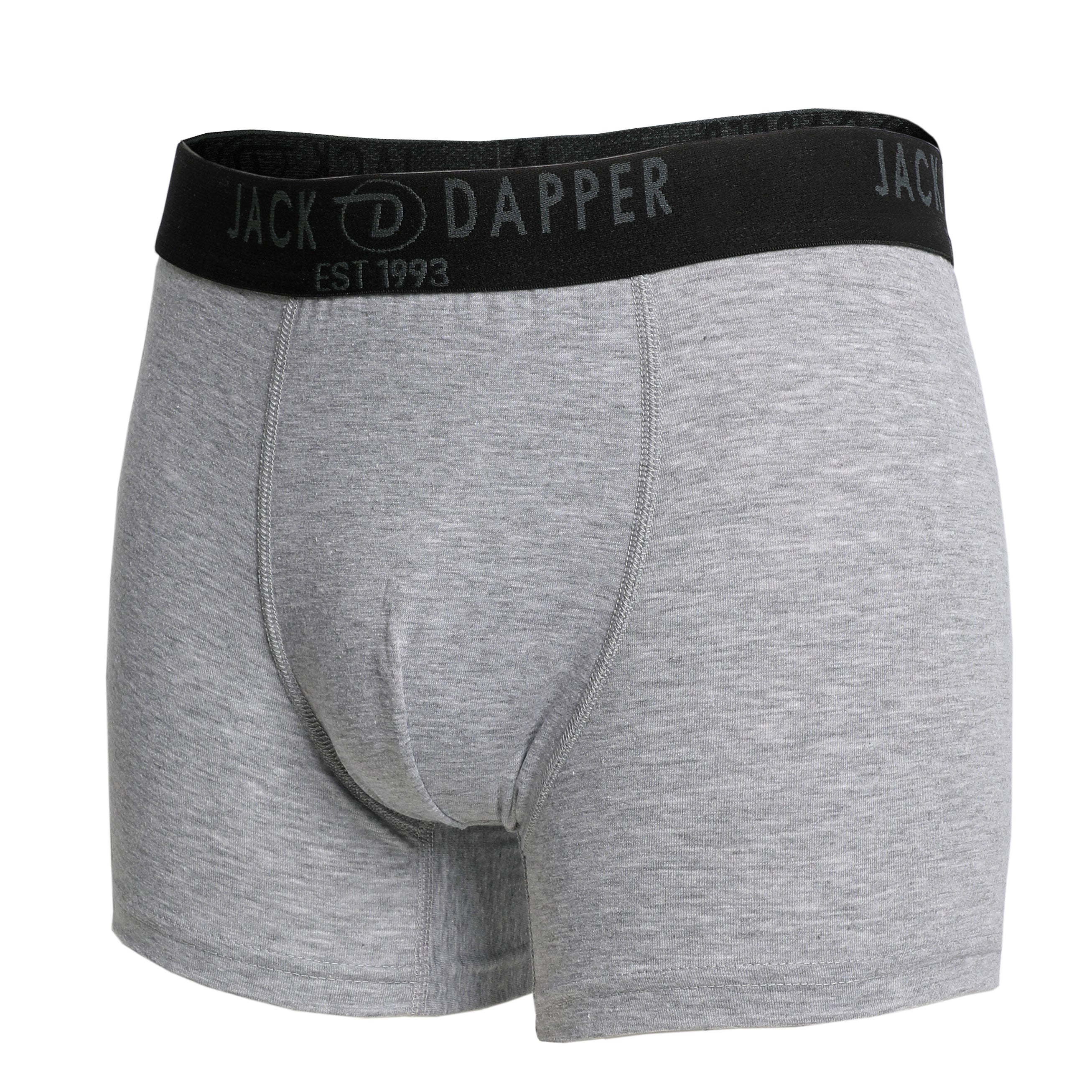 Jack Dapper Grey 2-Piece Cotton Underwear