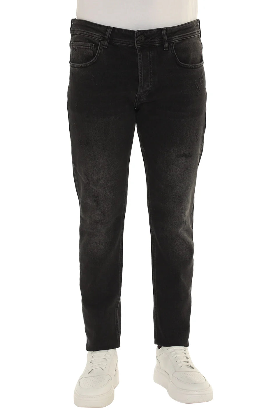 Skinny Black Grey Jeans