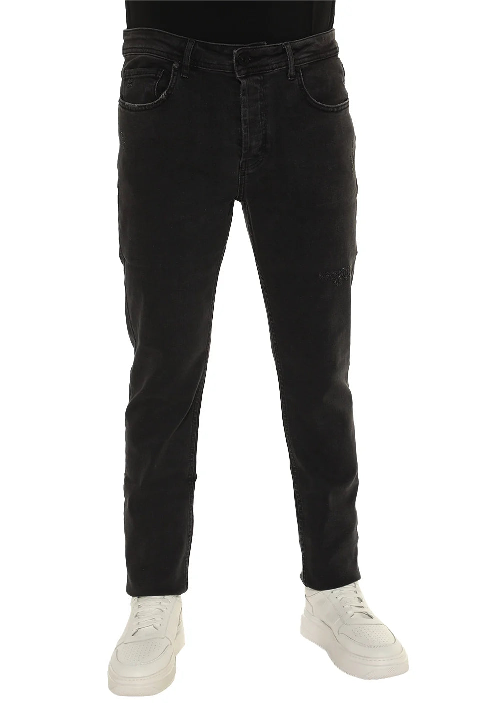 Black Washed Skinny Jeans