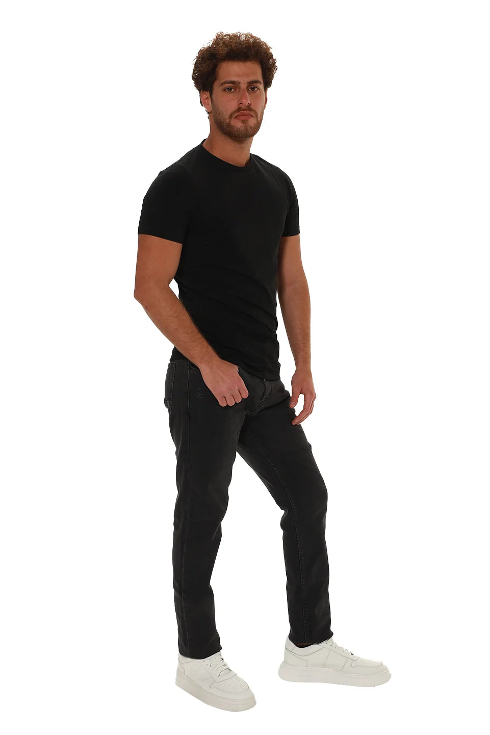 Black Washed Skinny Jeans