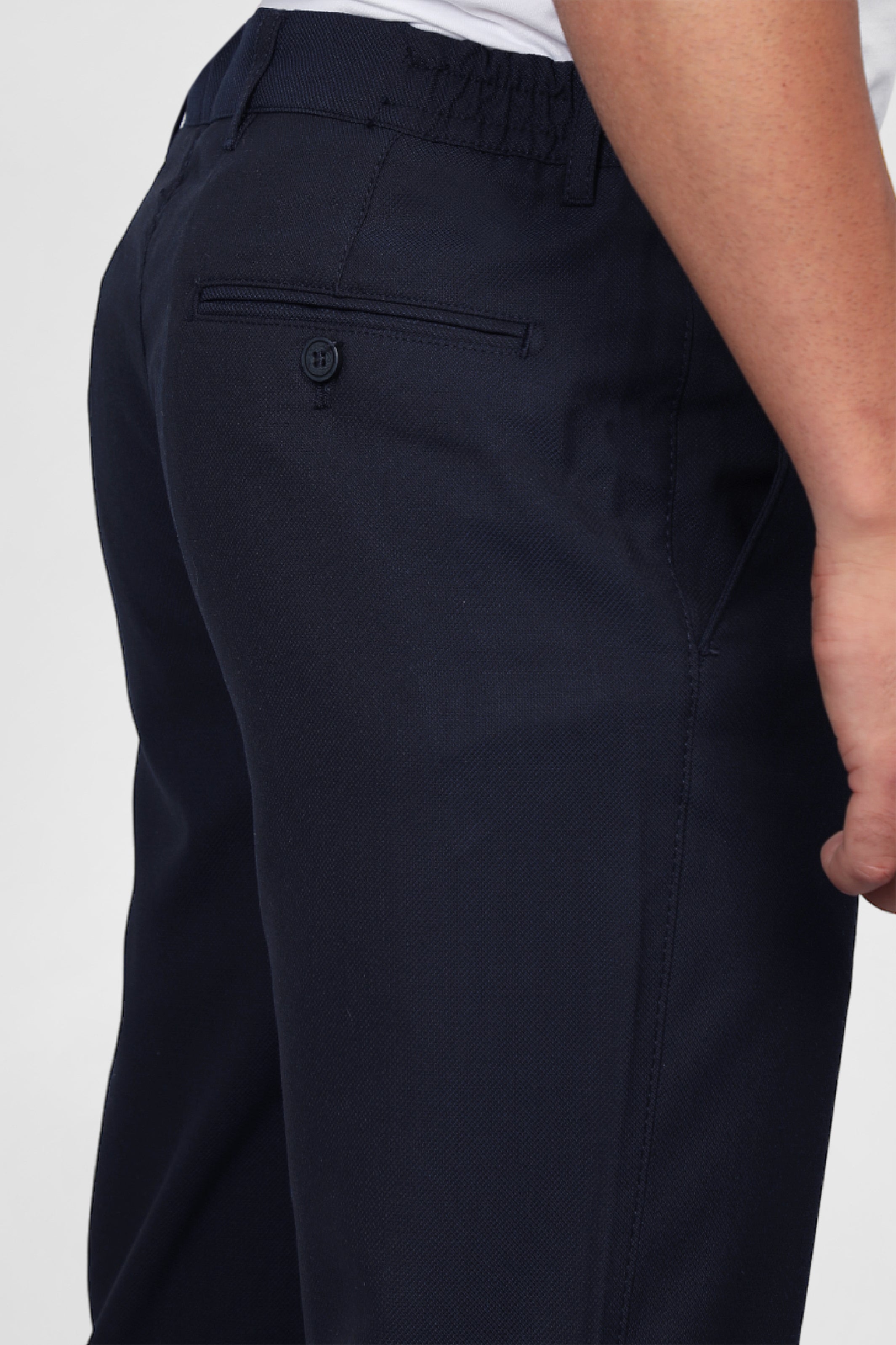 Men Navy Stylish Chino Pants