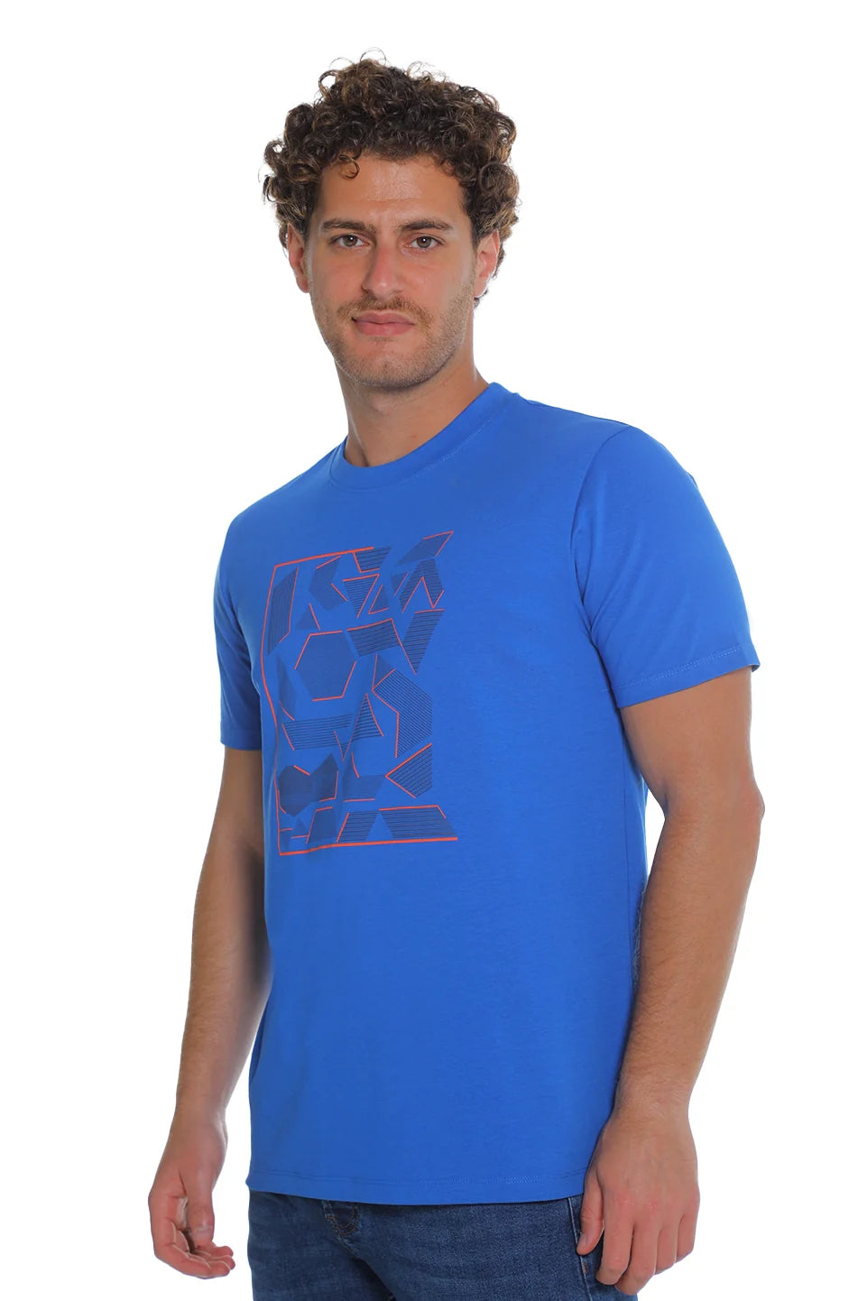 Blue Short Sleeved T-shirt
