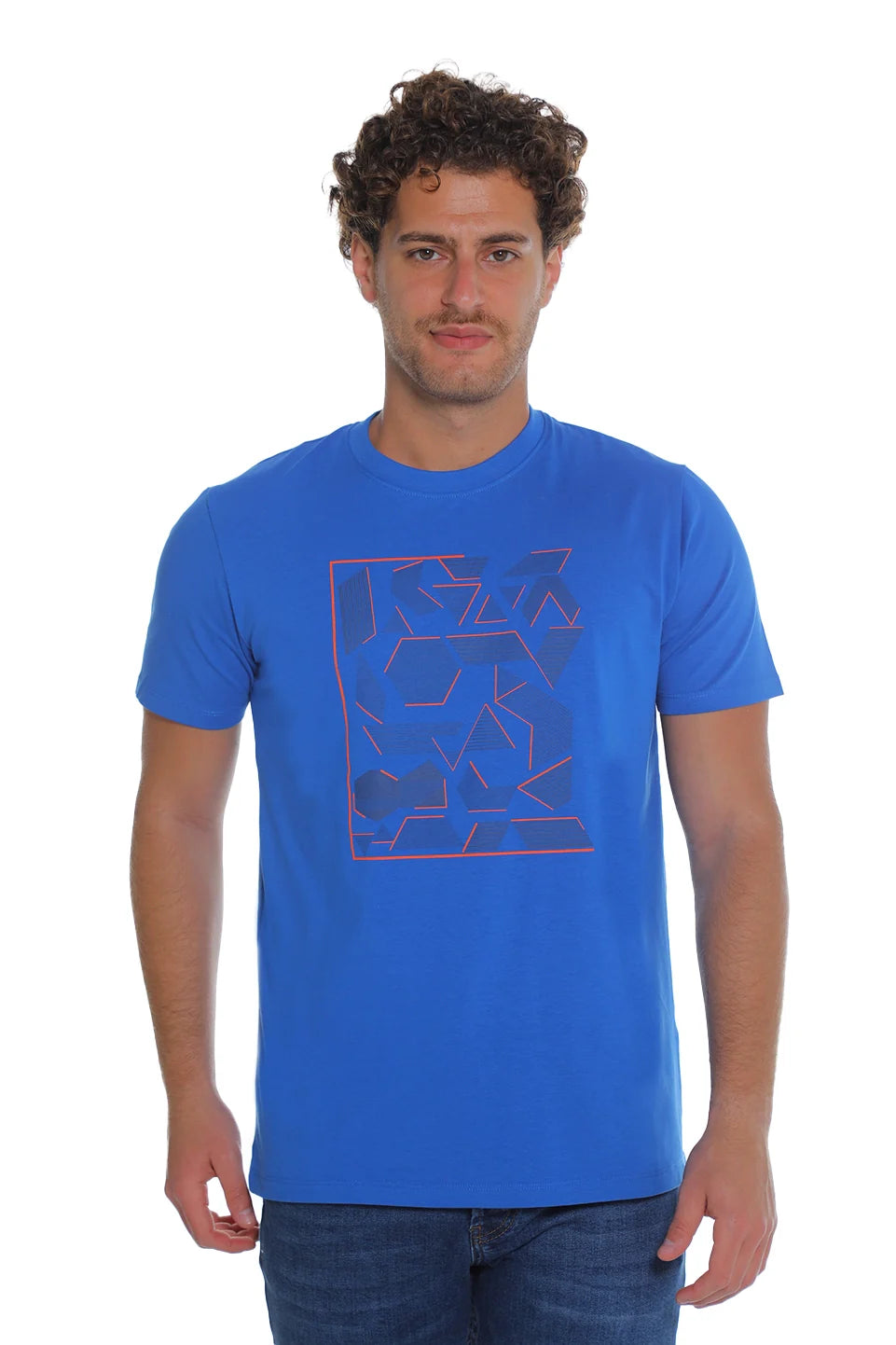Blue Short Sleeved T-shirt