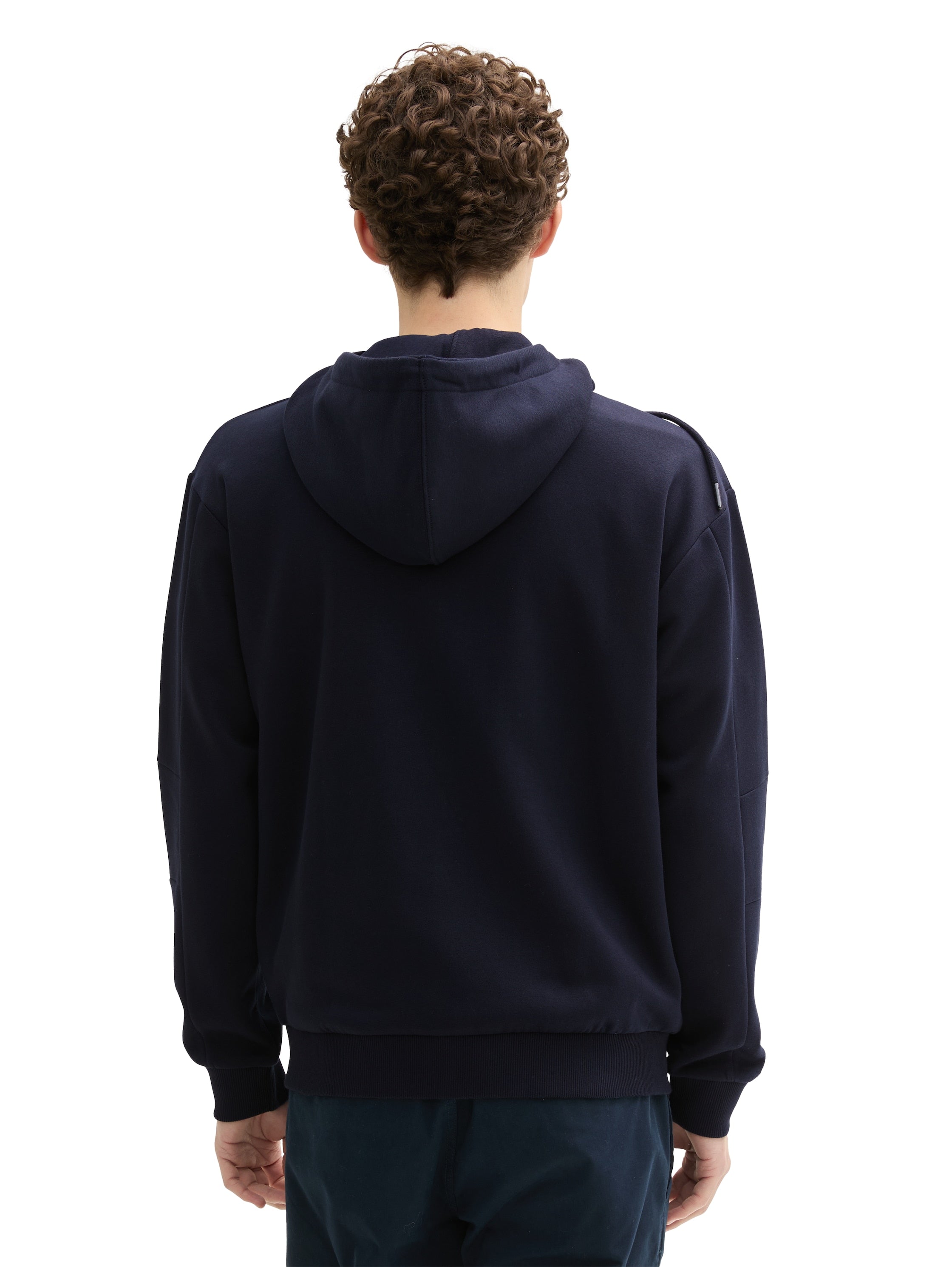 Tom Tailor Navy Hooded Jacket