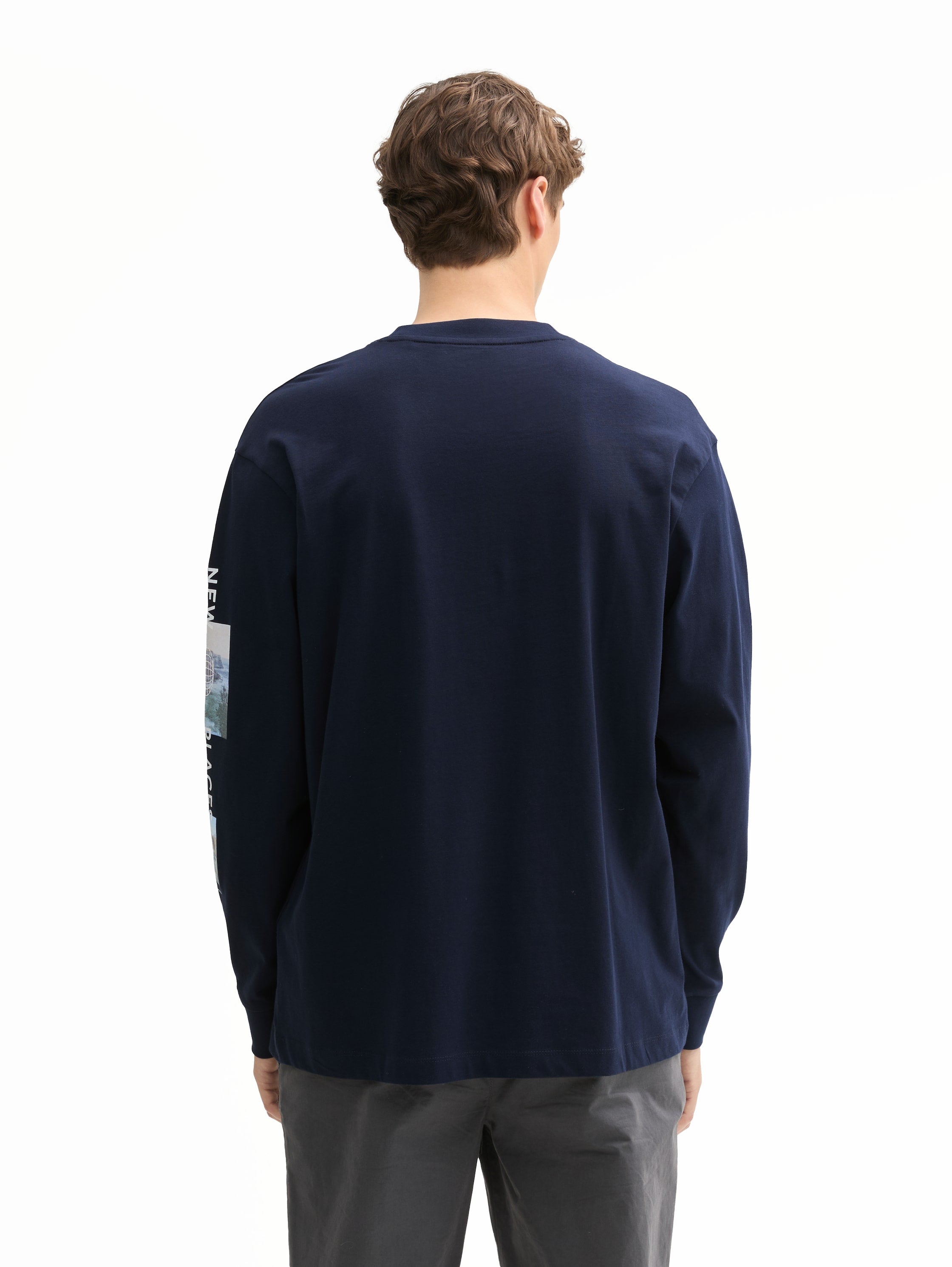 Tom Tailor Navy Round Neck Sweater