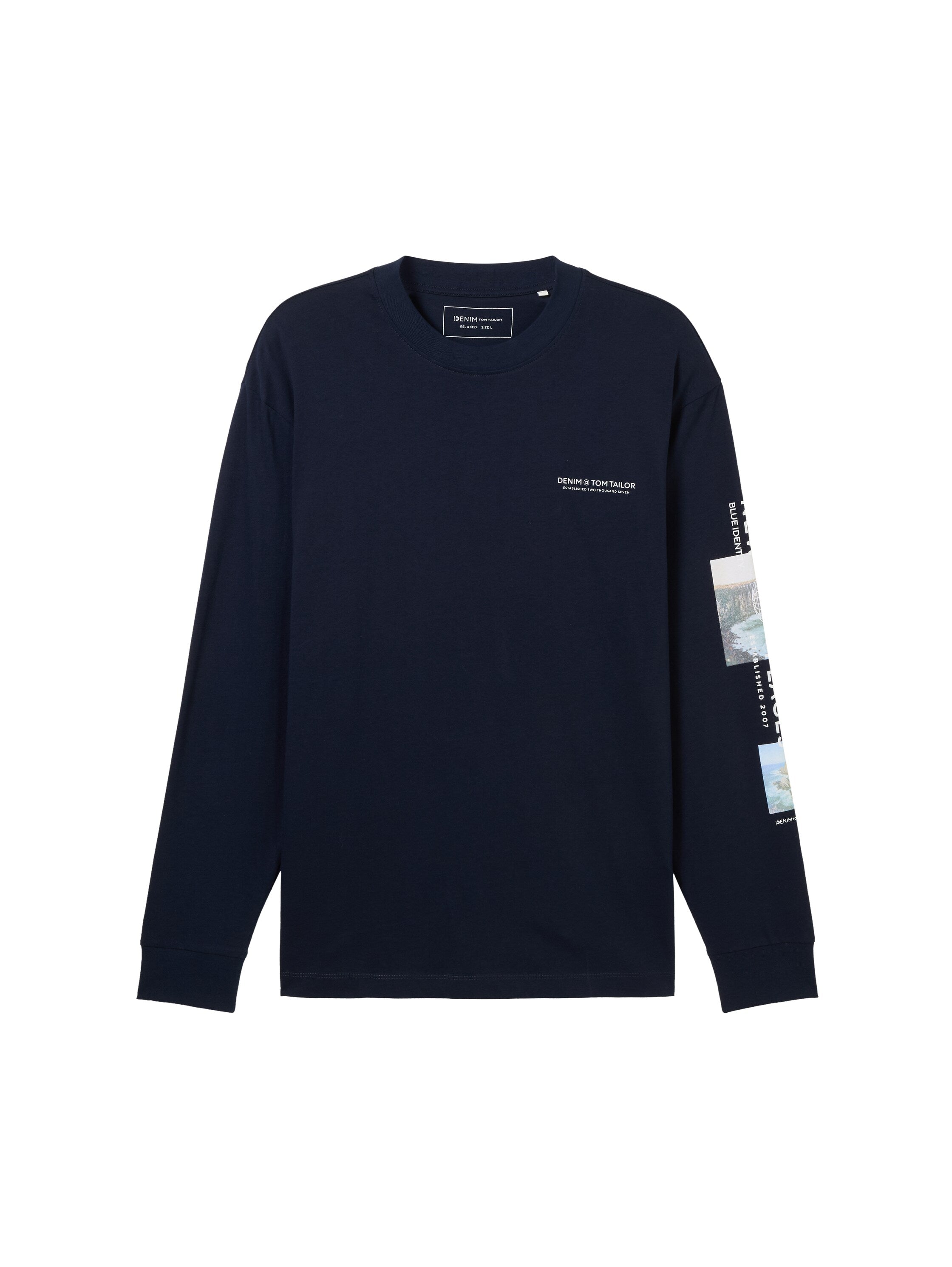 Tom Tailor Navy Round Neck Sweater