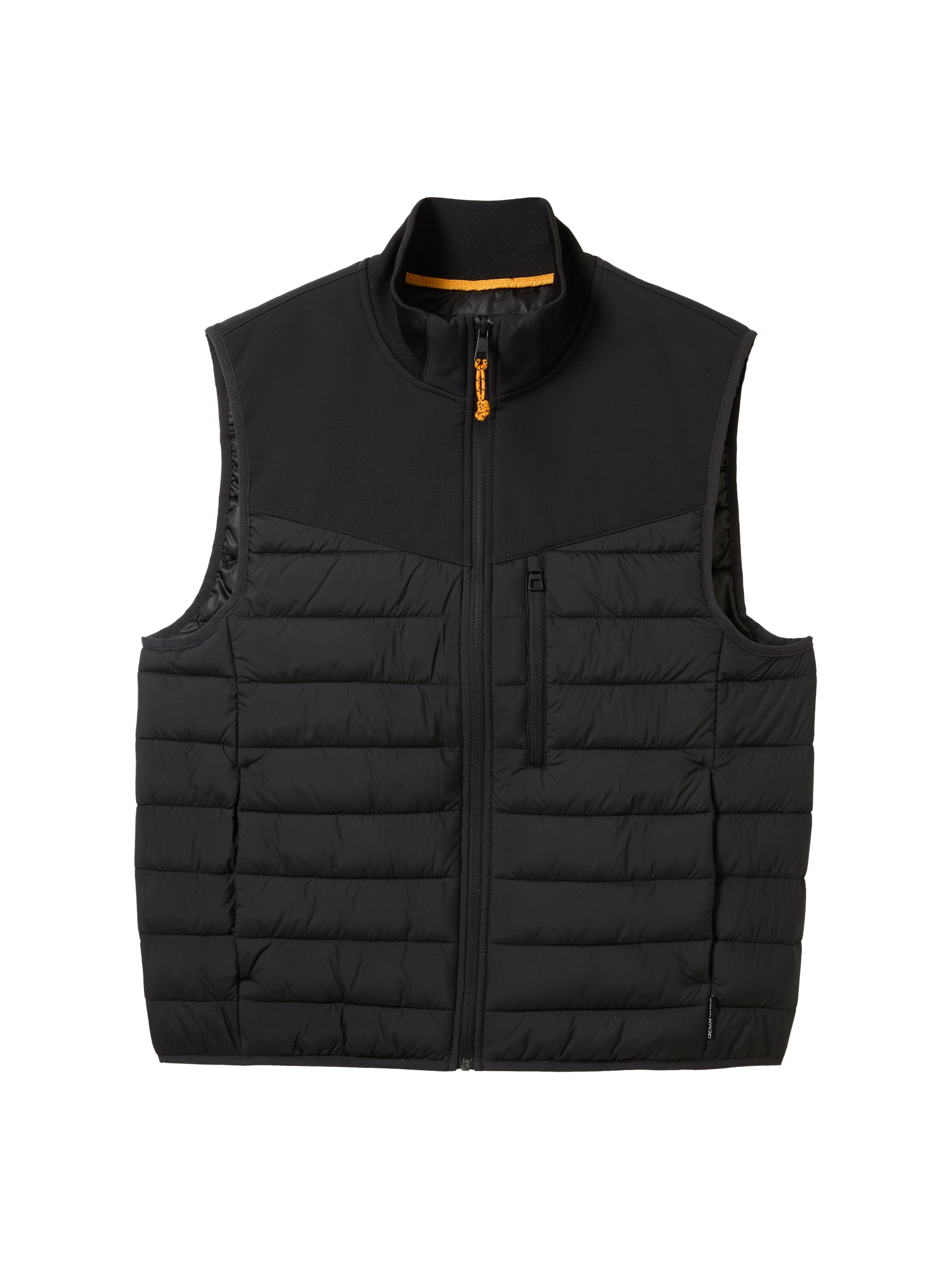 Tom Tailor Hybrid Black Vest