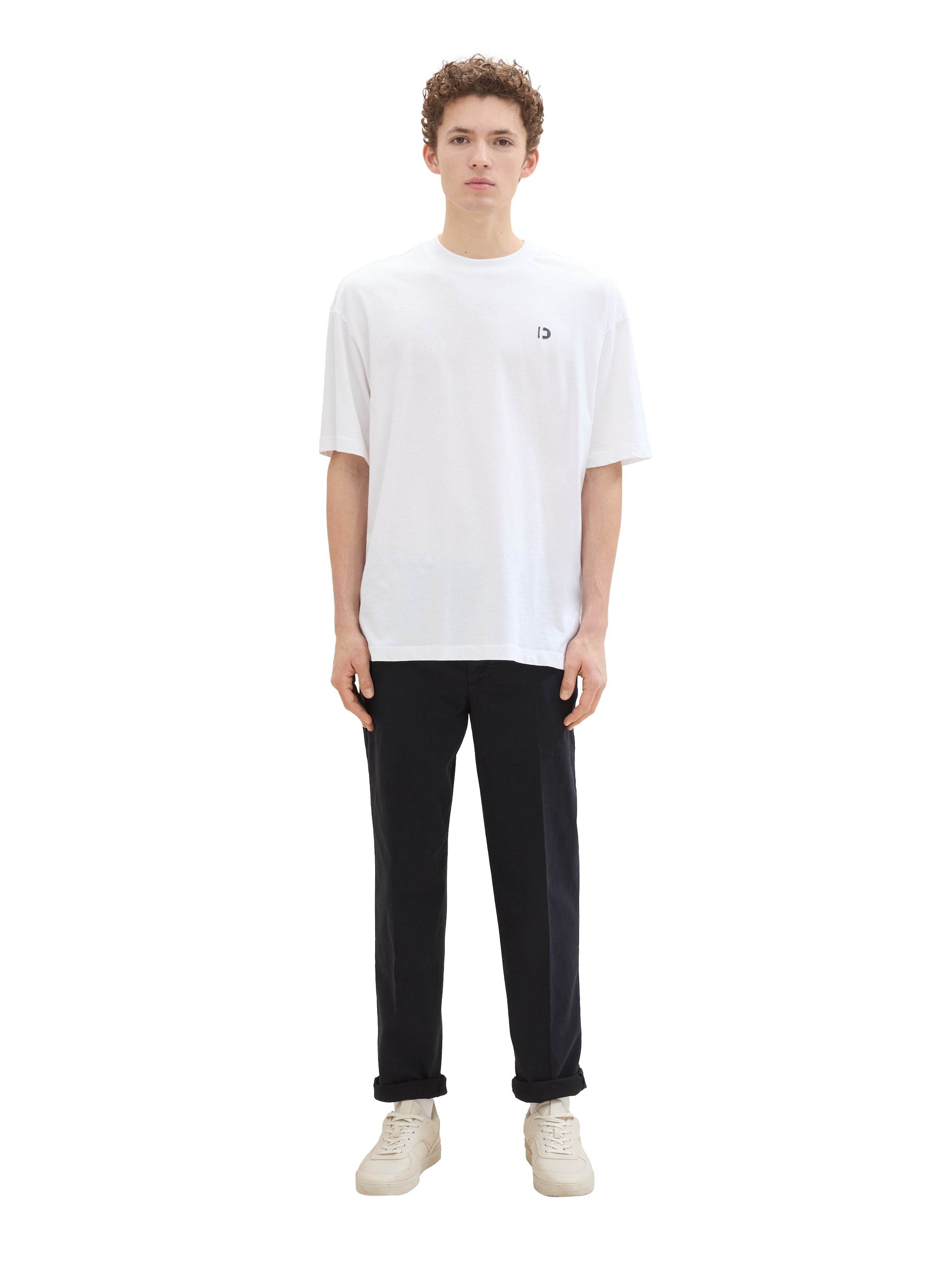 Tom tailor Black Chino With Slanted Side Pockets