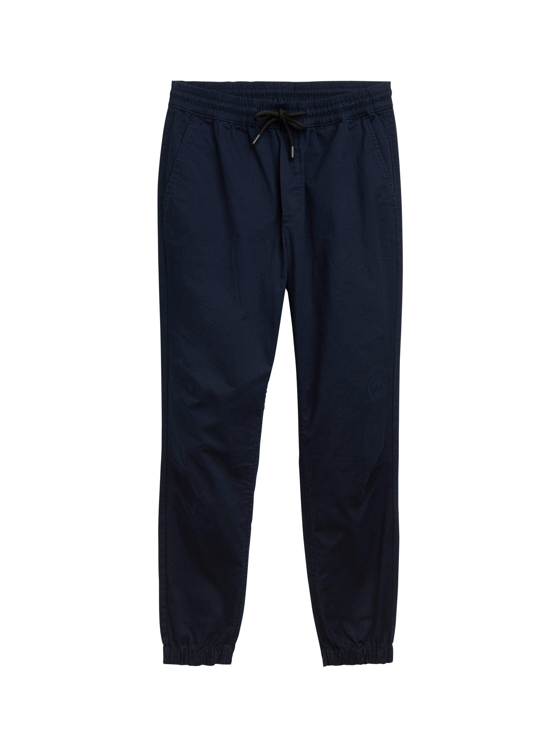 Tom Tailor Navy Casual Jogger With Elastic Waist