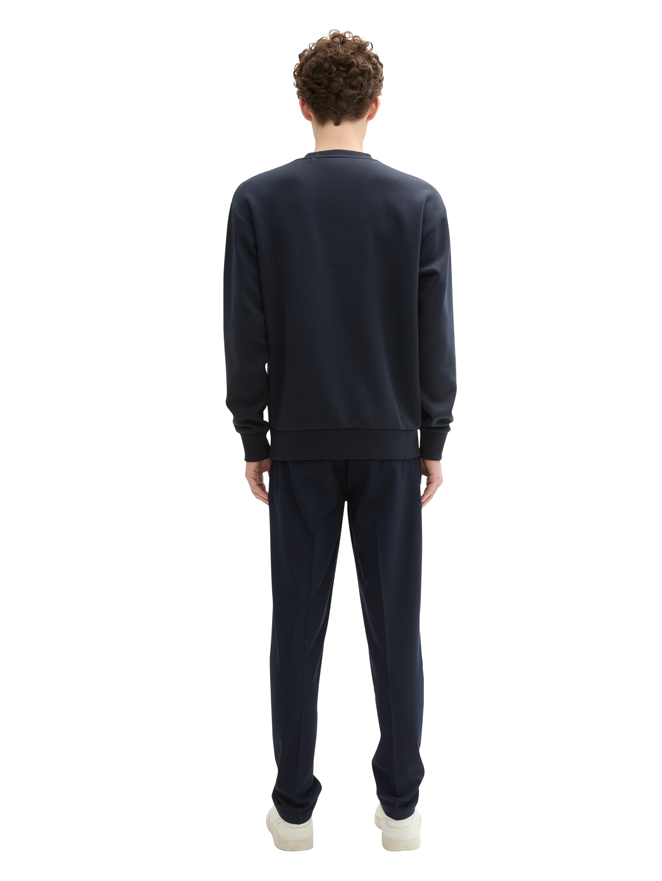 Tom Tailor Regular Tapered Navy Pants