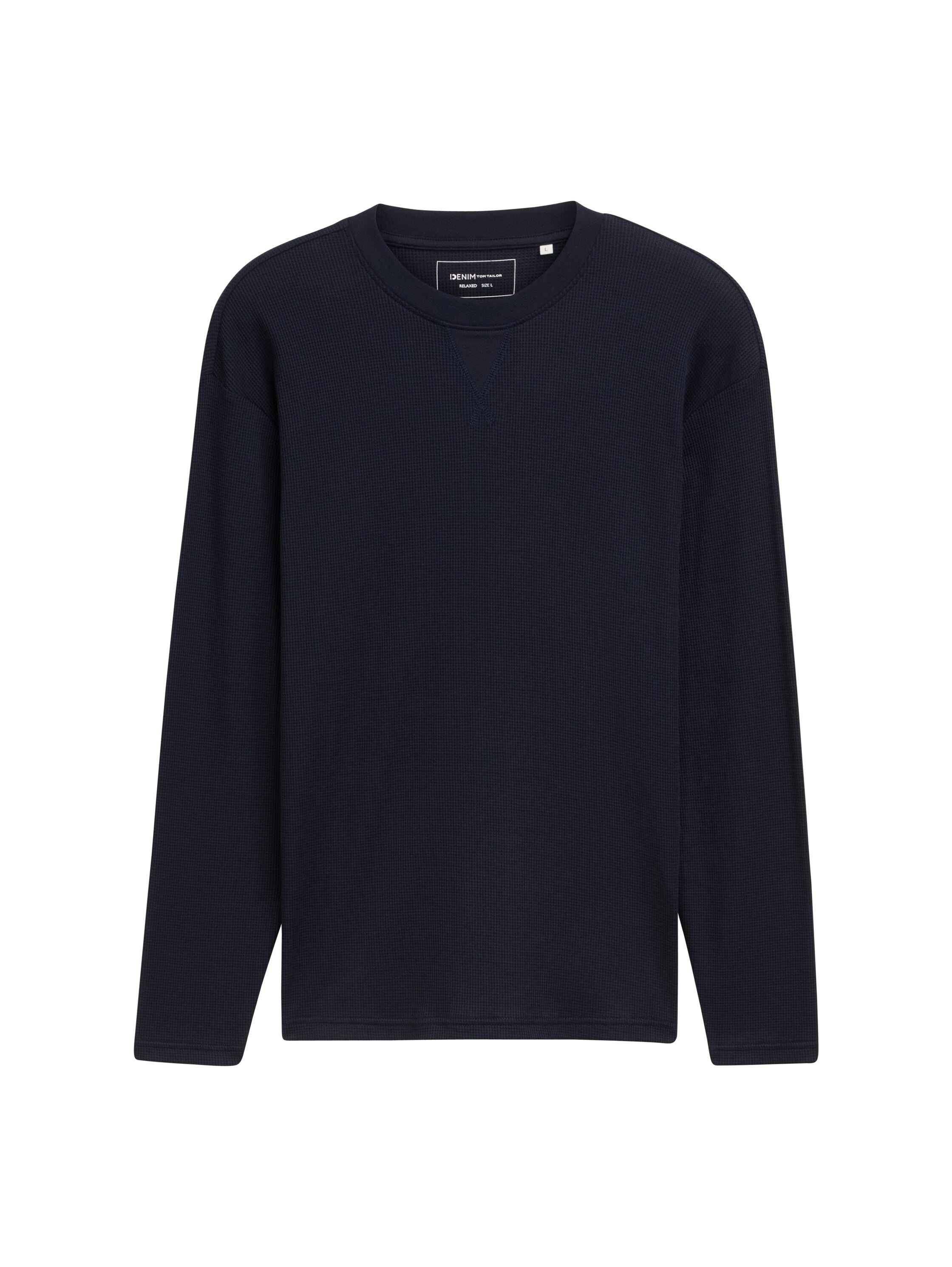 Tom Tailor Navy Long Sleeved T-shirt