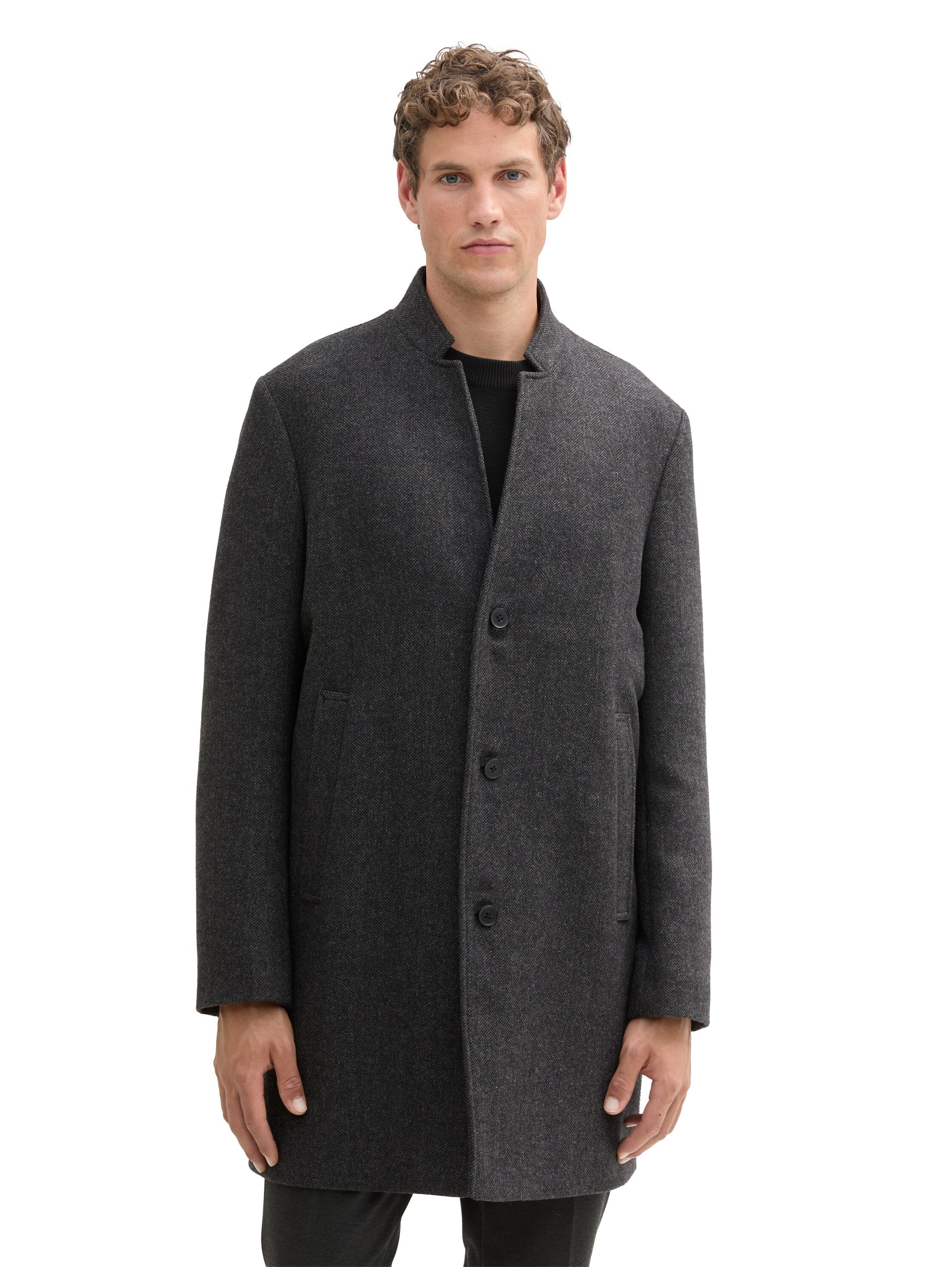 Tom Tailor Dark Grey Coat