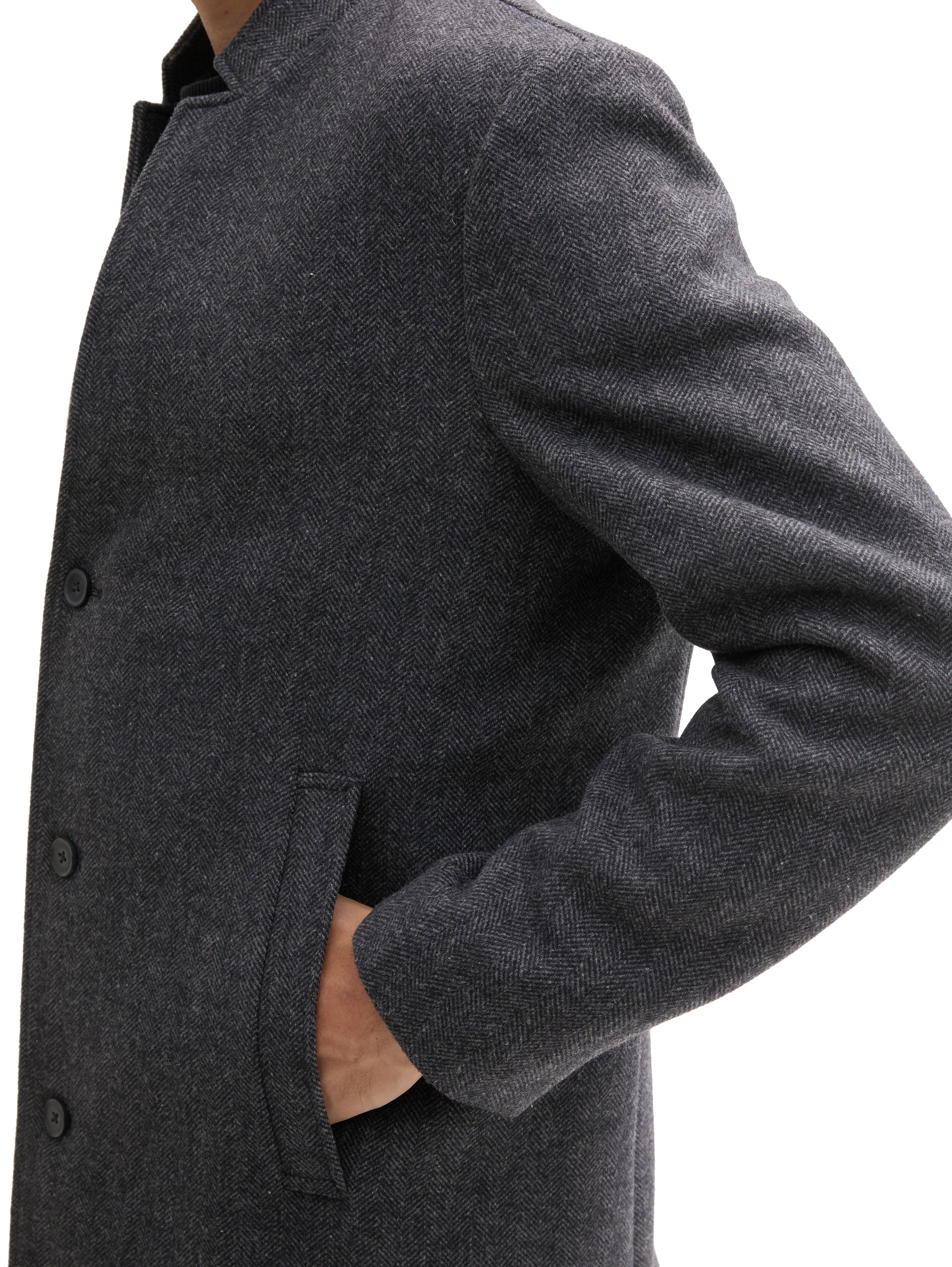 Tom Tailor Dark Grey Coat