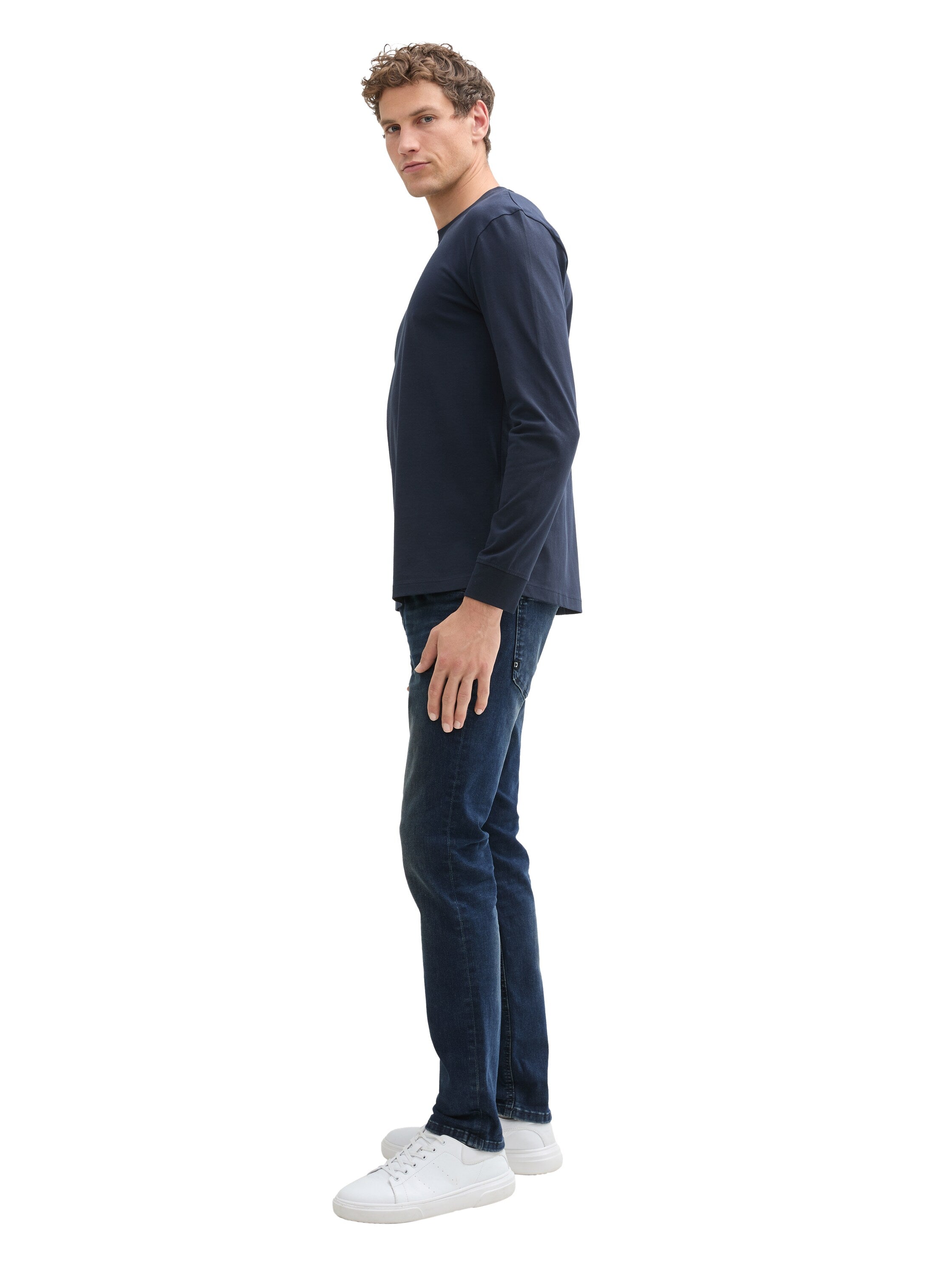 Tom Tailor Super Flex Blue Denim Straight Jeans