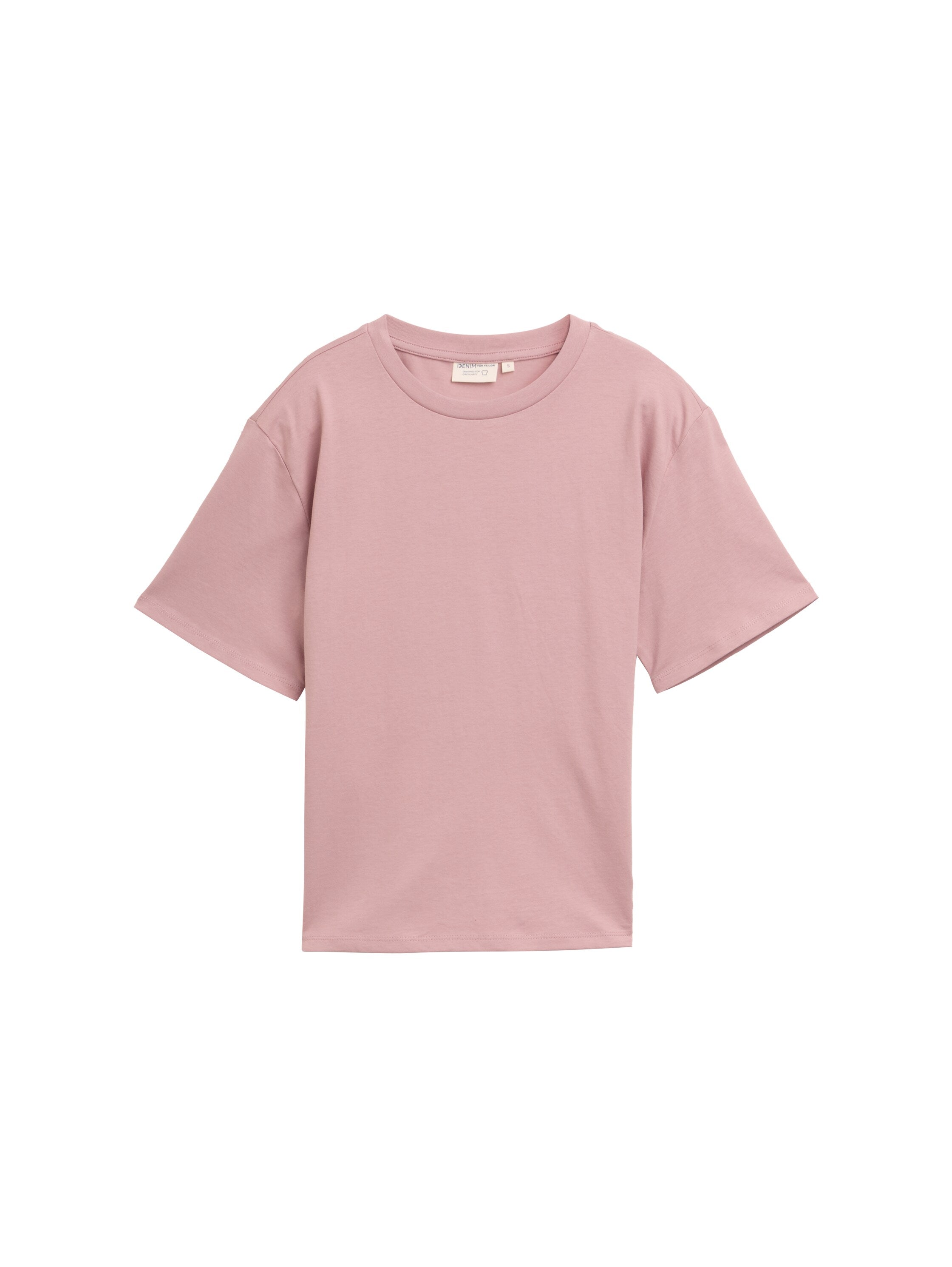 Tom Tailor Baby Pink Boxy Fit T-shirt