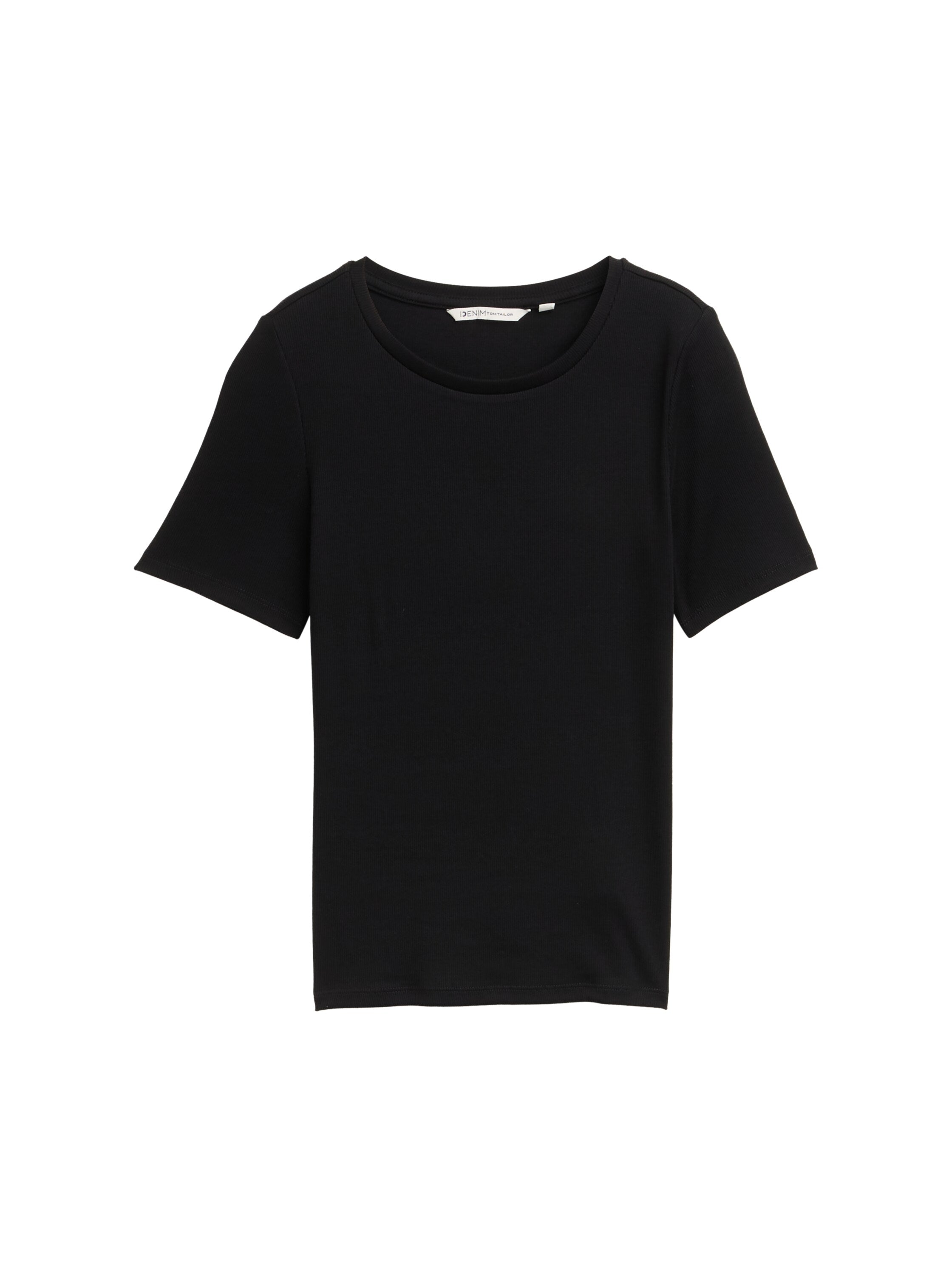 Tom Tailor Black Slim Fit T-shirt