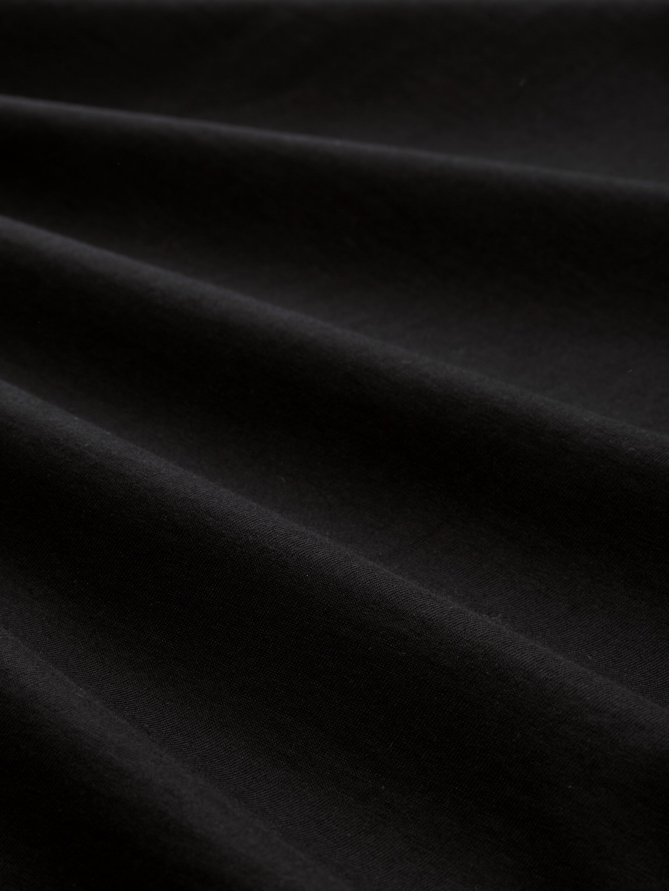 Tom Tailor Boxy Fit Black T-shirt