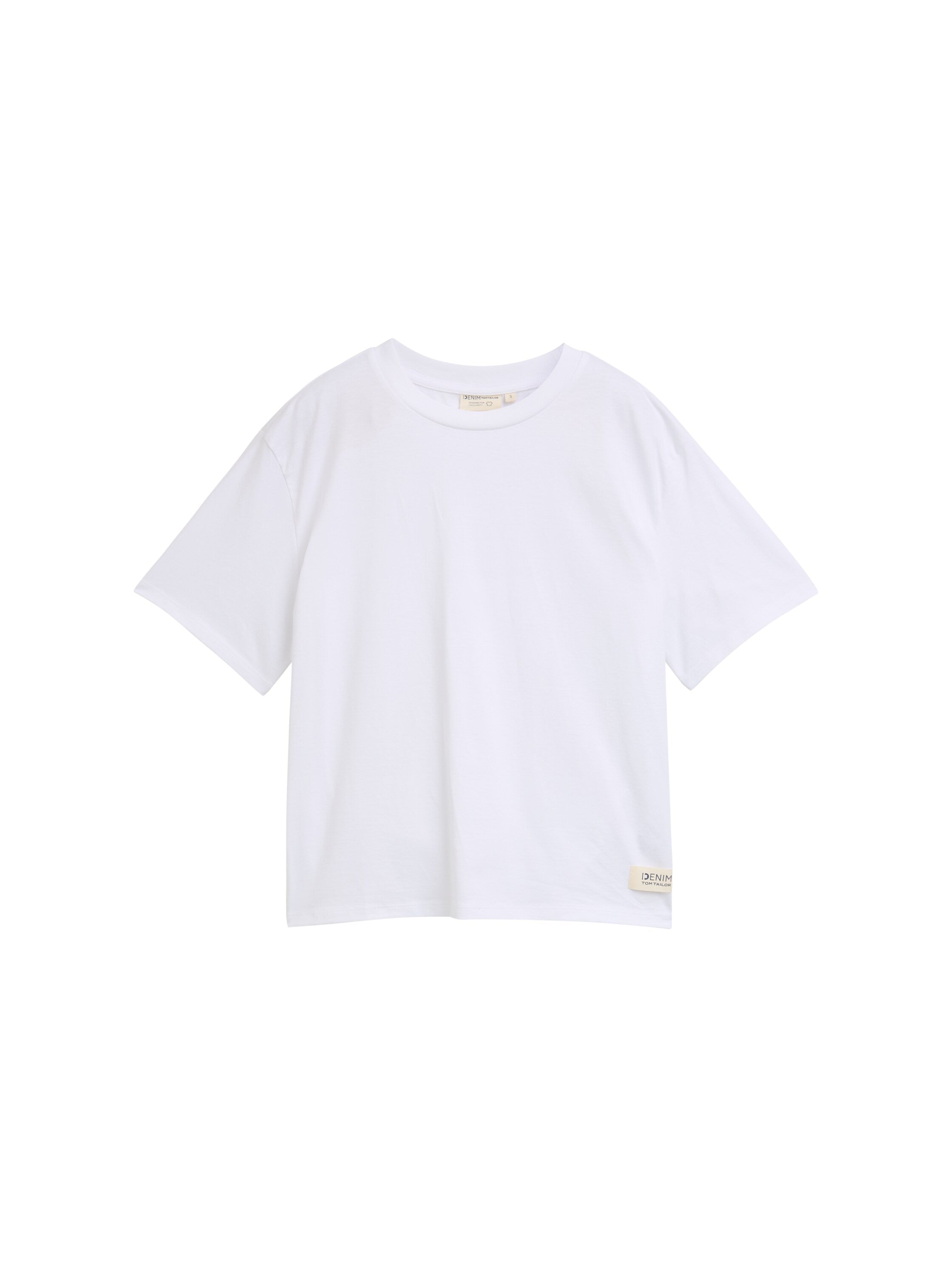 Tom Tailor Boxy Fit White T-shirt