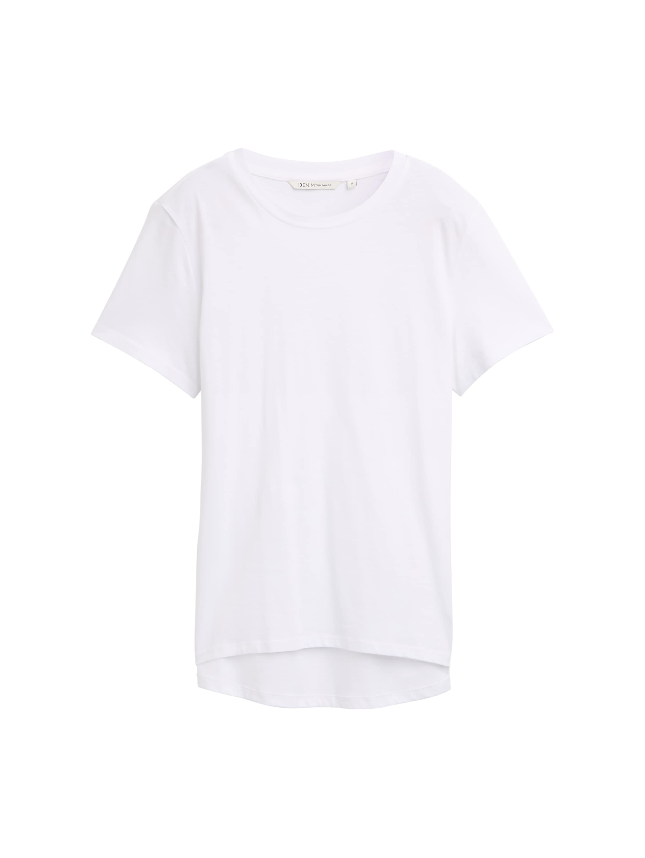 Tom Tailor Loose Fit White T-shirt