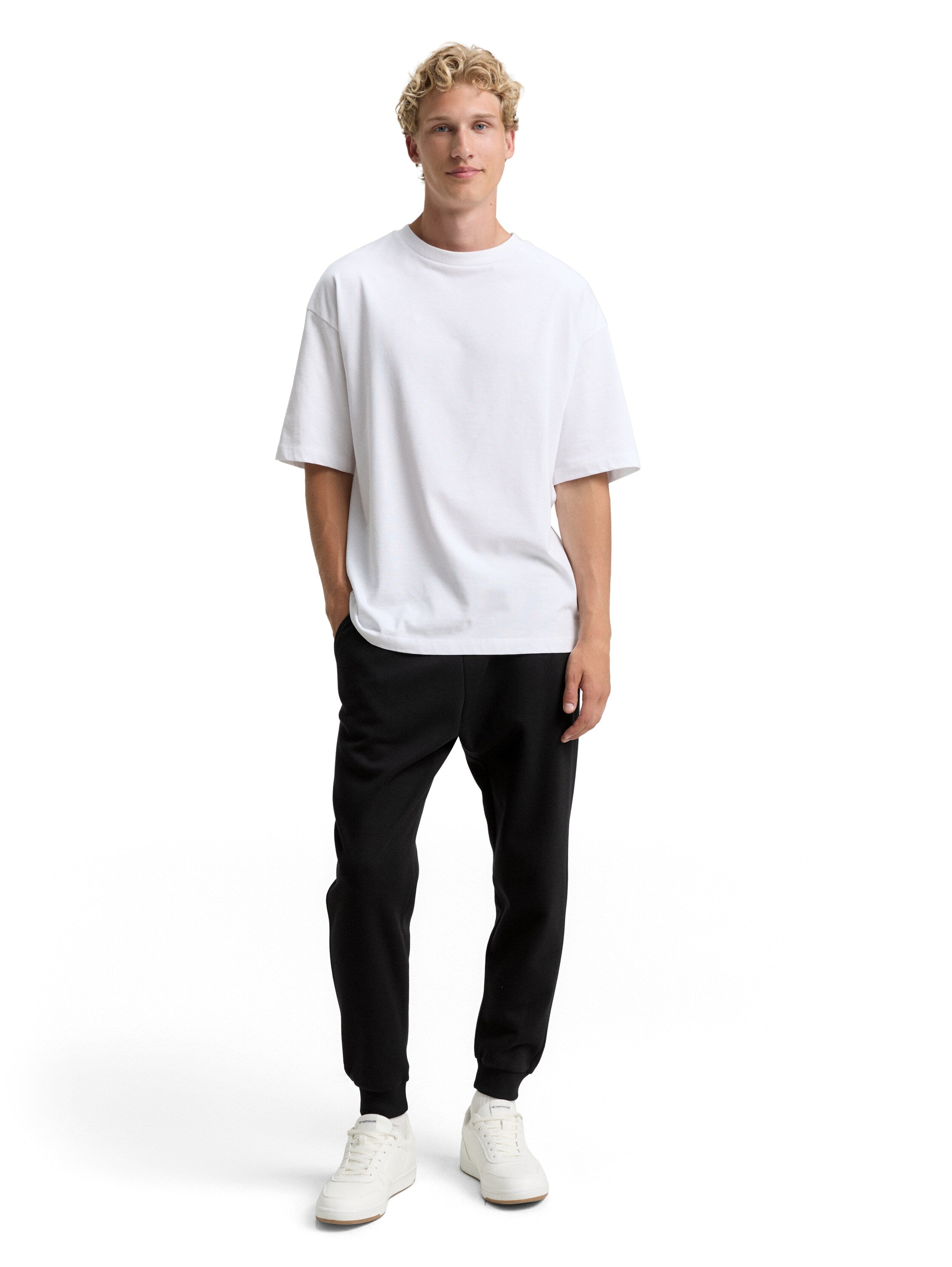 Tom Tailor Black Jogging With Drawstring