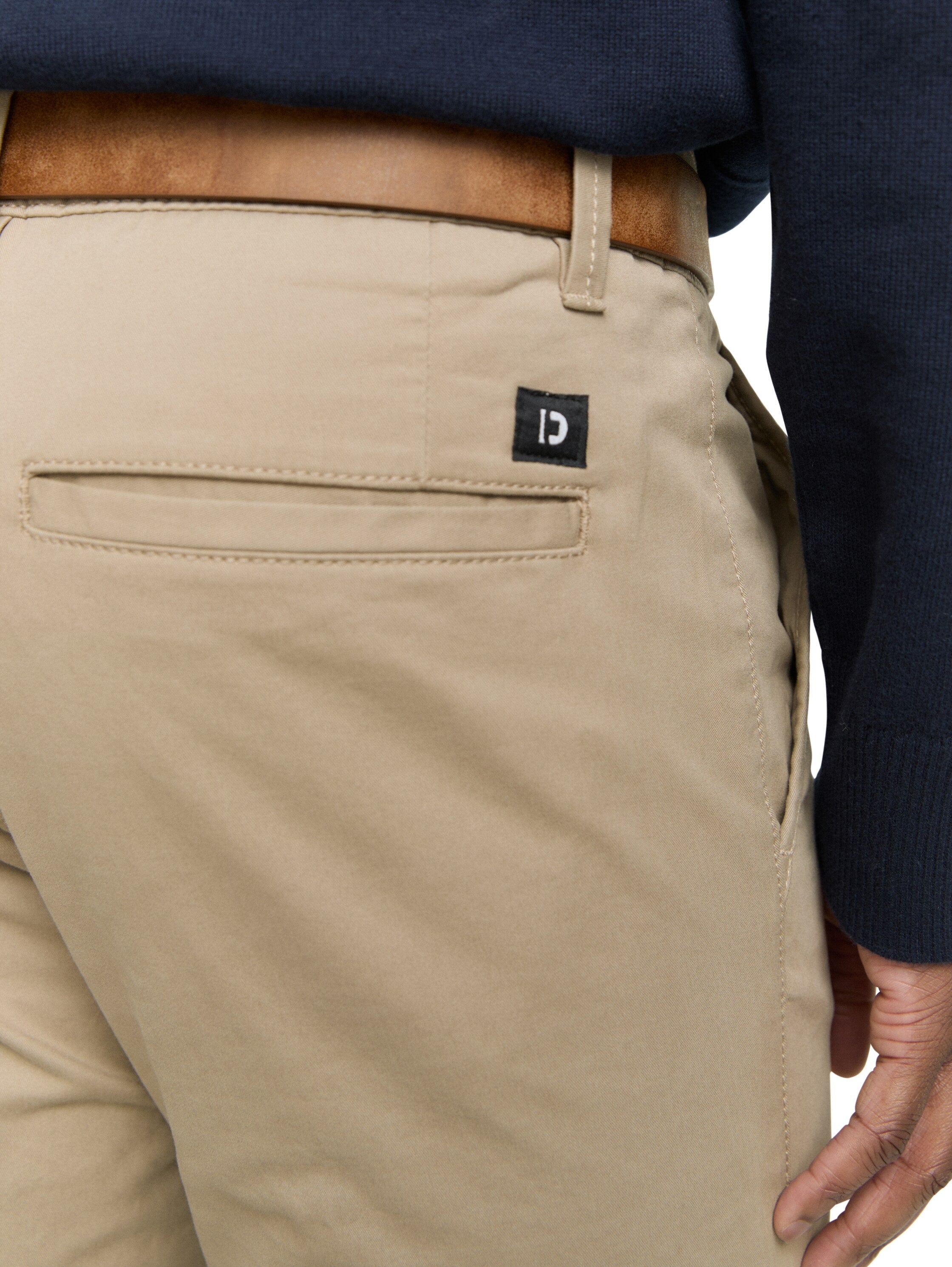 Tom Tailor Slim Beige Chino With Belt