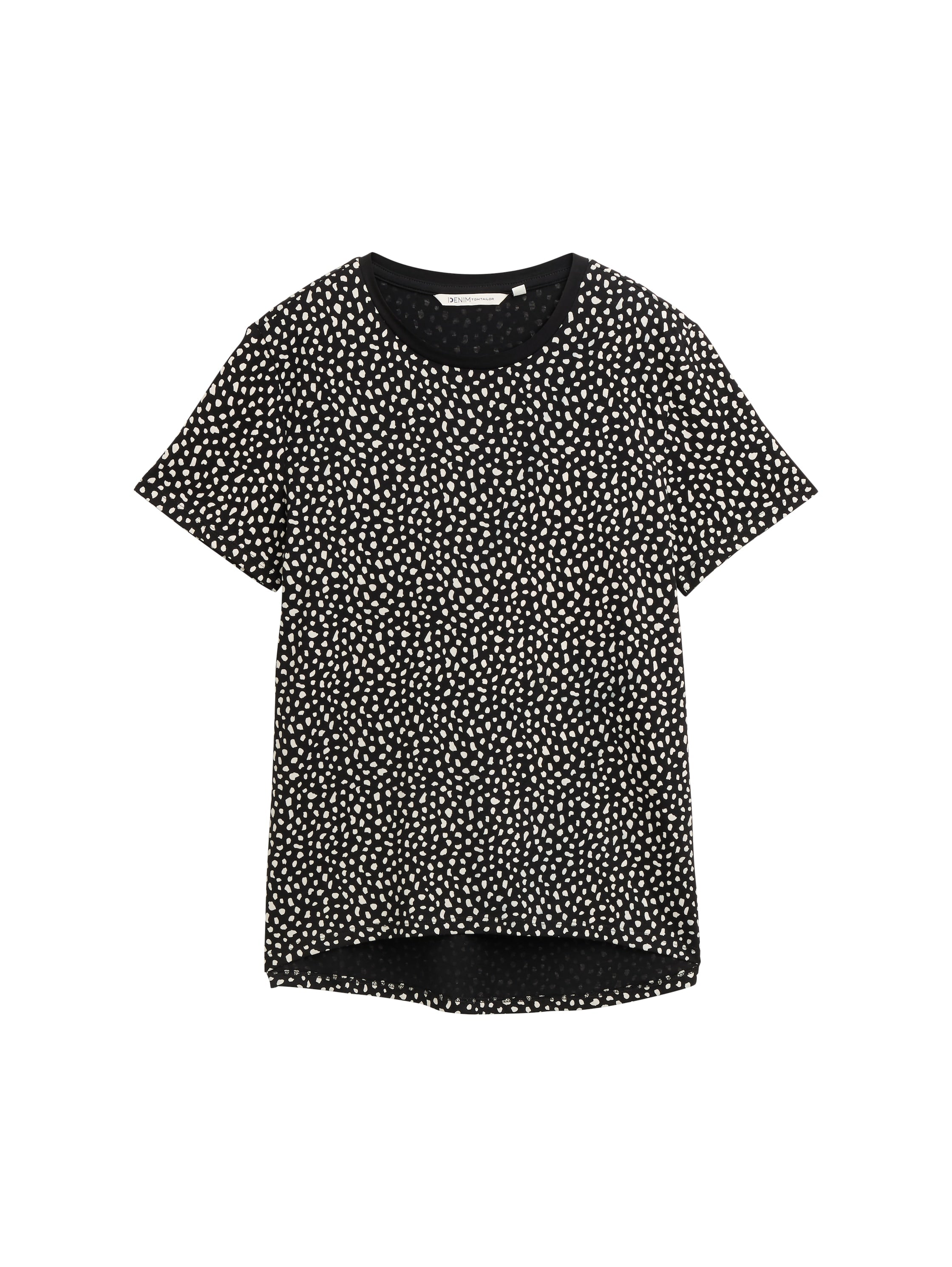Tom Tailor Loose Fit Dotted Print T-shirt