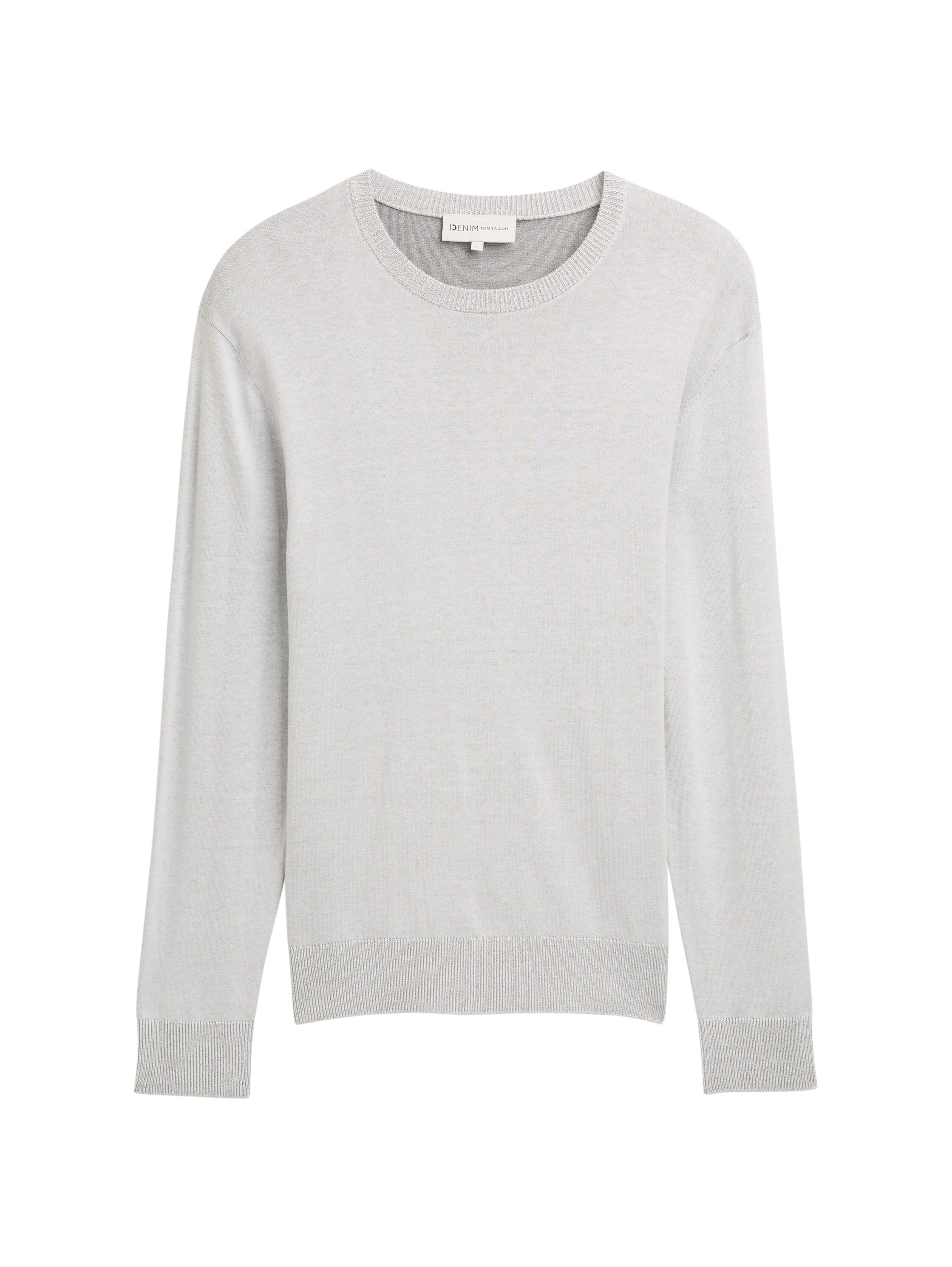 Tom Tailor Grey Sweater Round Neck