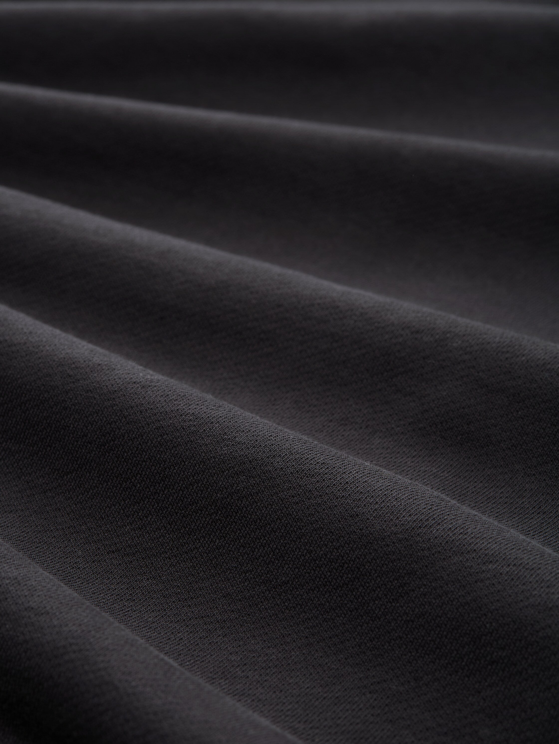 Tom Tailor Relaxed Fit Black Hoodie Sweatshirt with Print