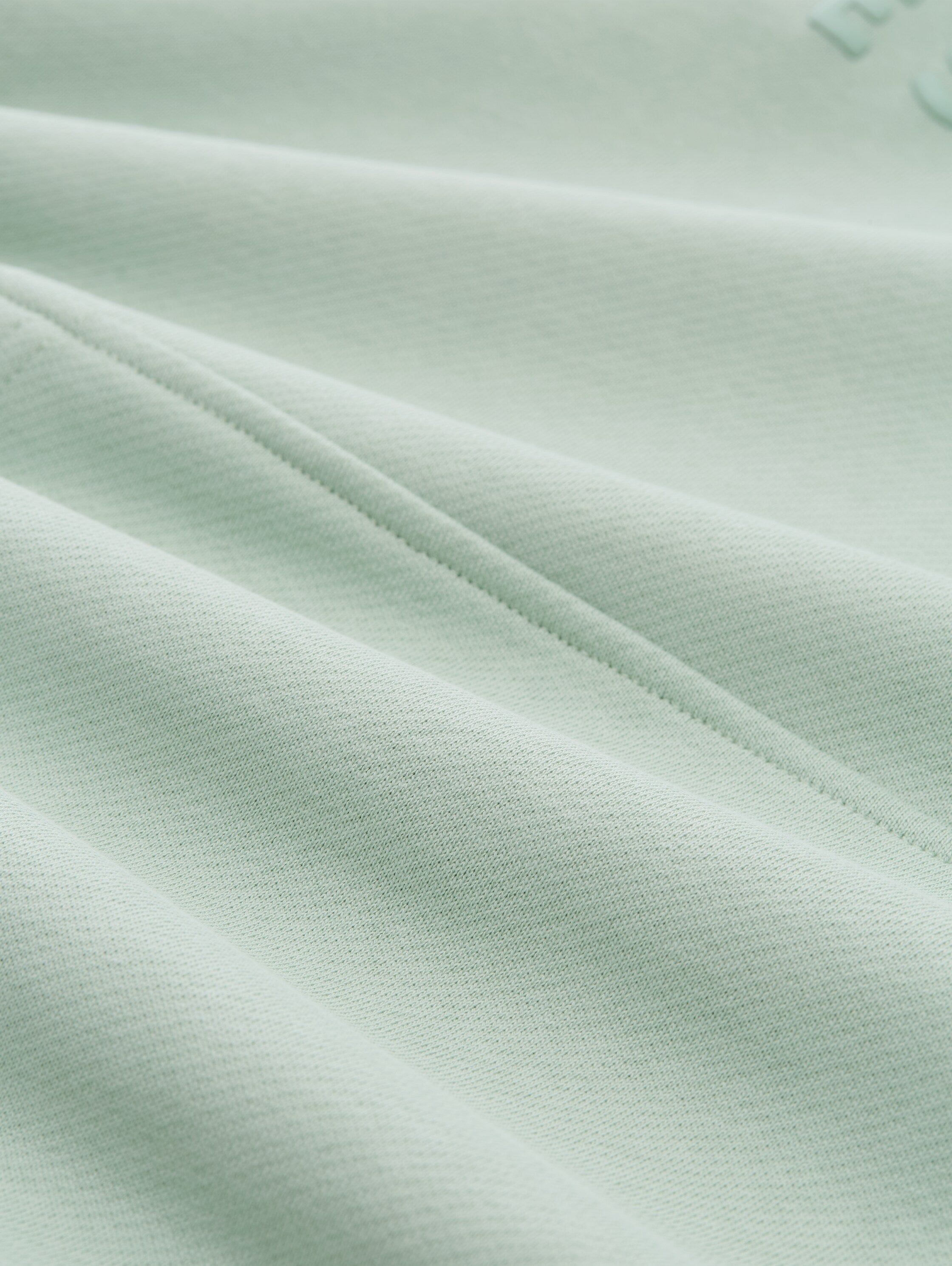 Tom Tailor Relaxed Fit Mint Hoodie Sweatshirt with Print