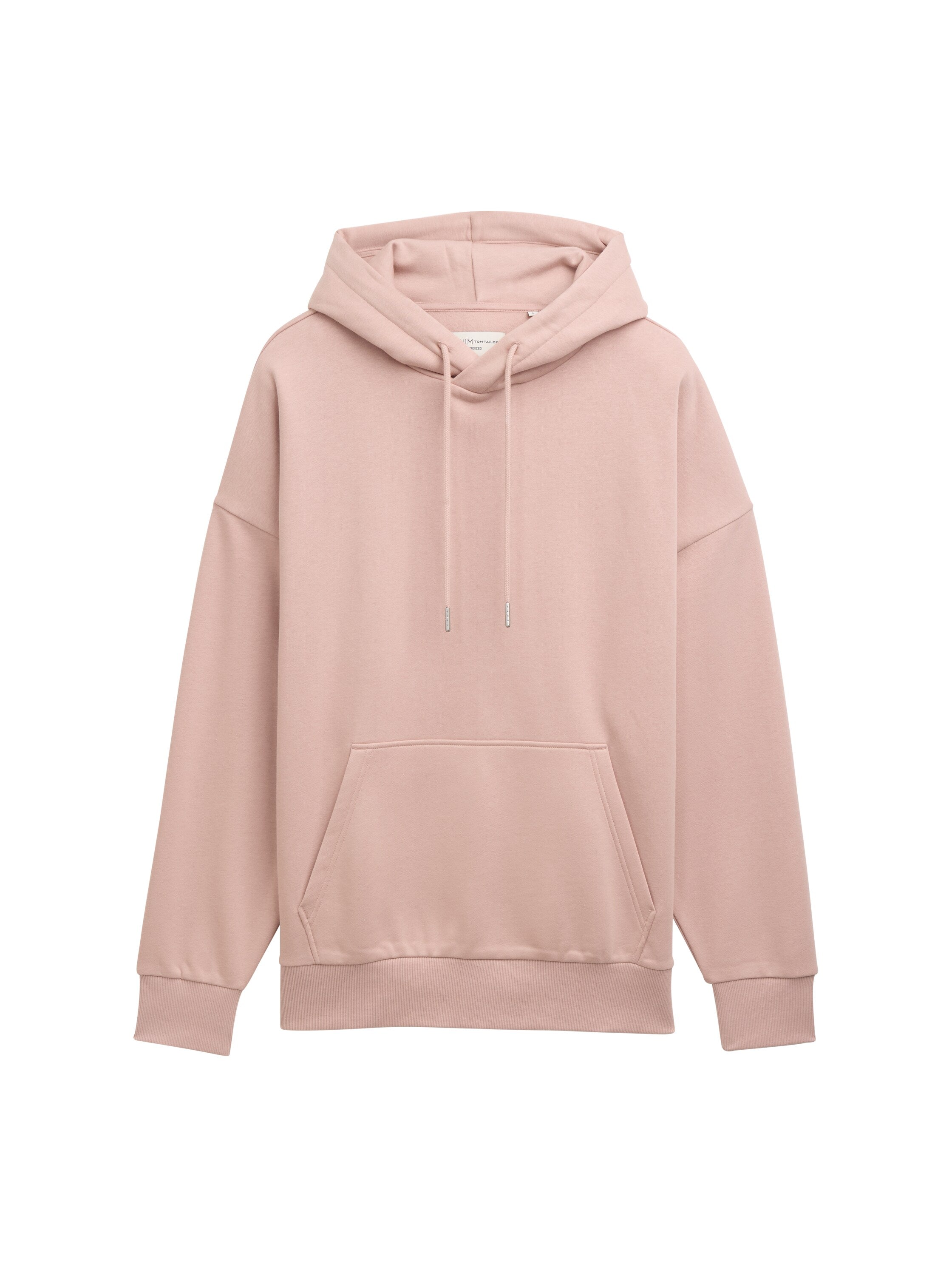 Tom Tailor Pink Hoodie With Kangaroo Pocket