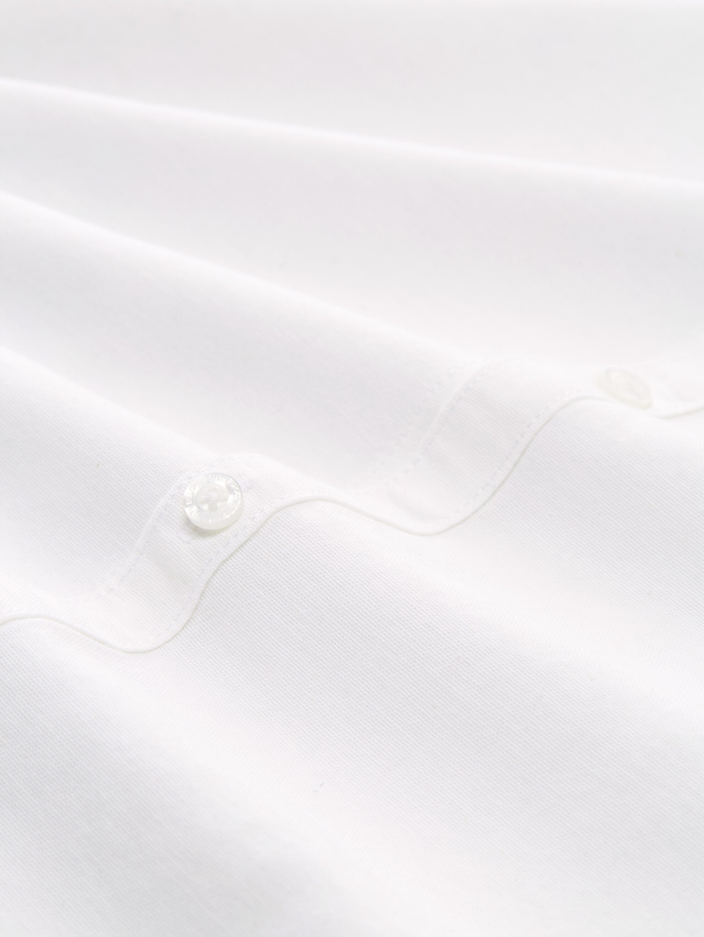 Tom Tailor Regular Fit White Shirt with Embroidered Logo