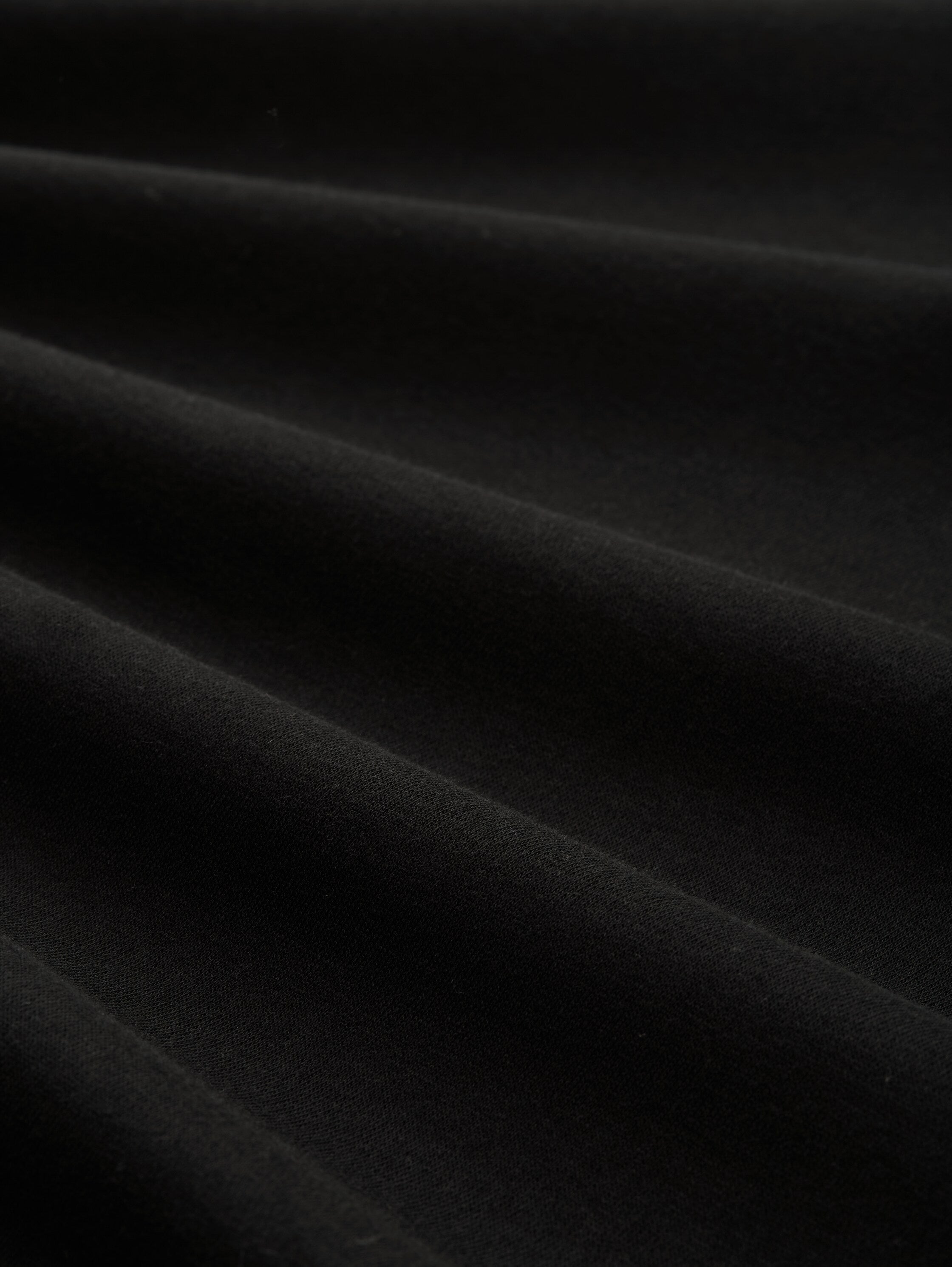 Tom Tailor Black Sweater With Logo Badge